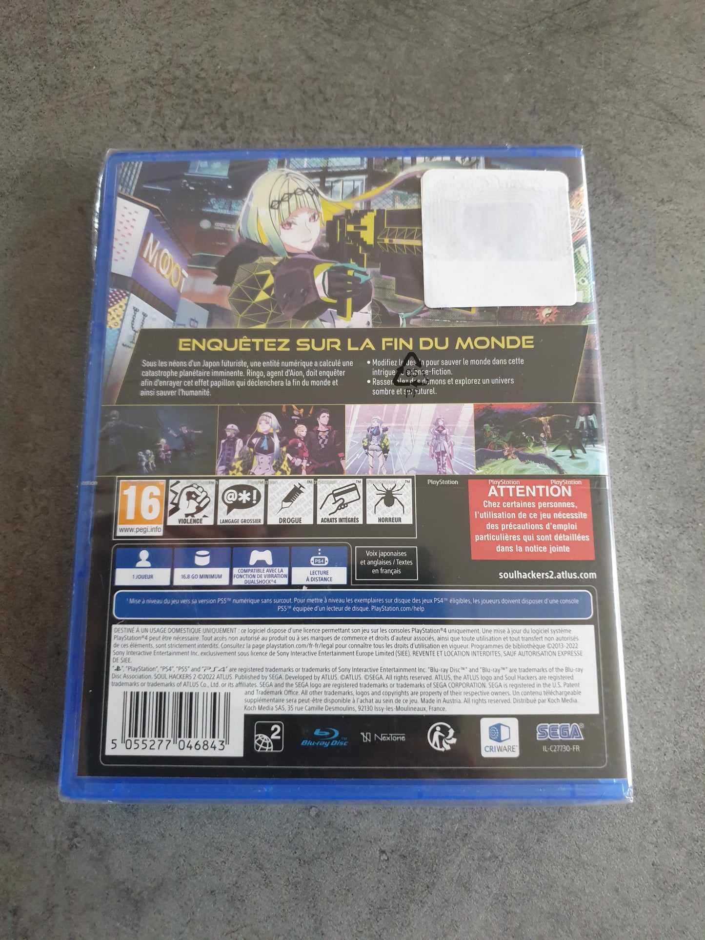 Soul Hackers 2 - PS4 - Version Française neuf blister avec cartes incluses Neuf pal Fra
