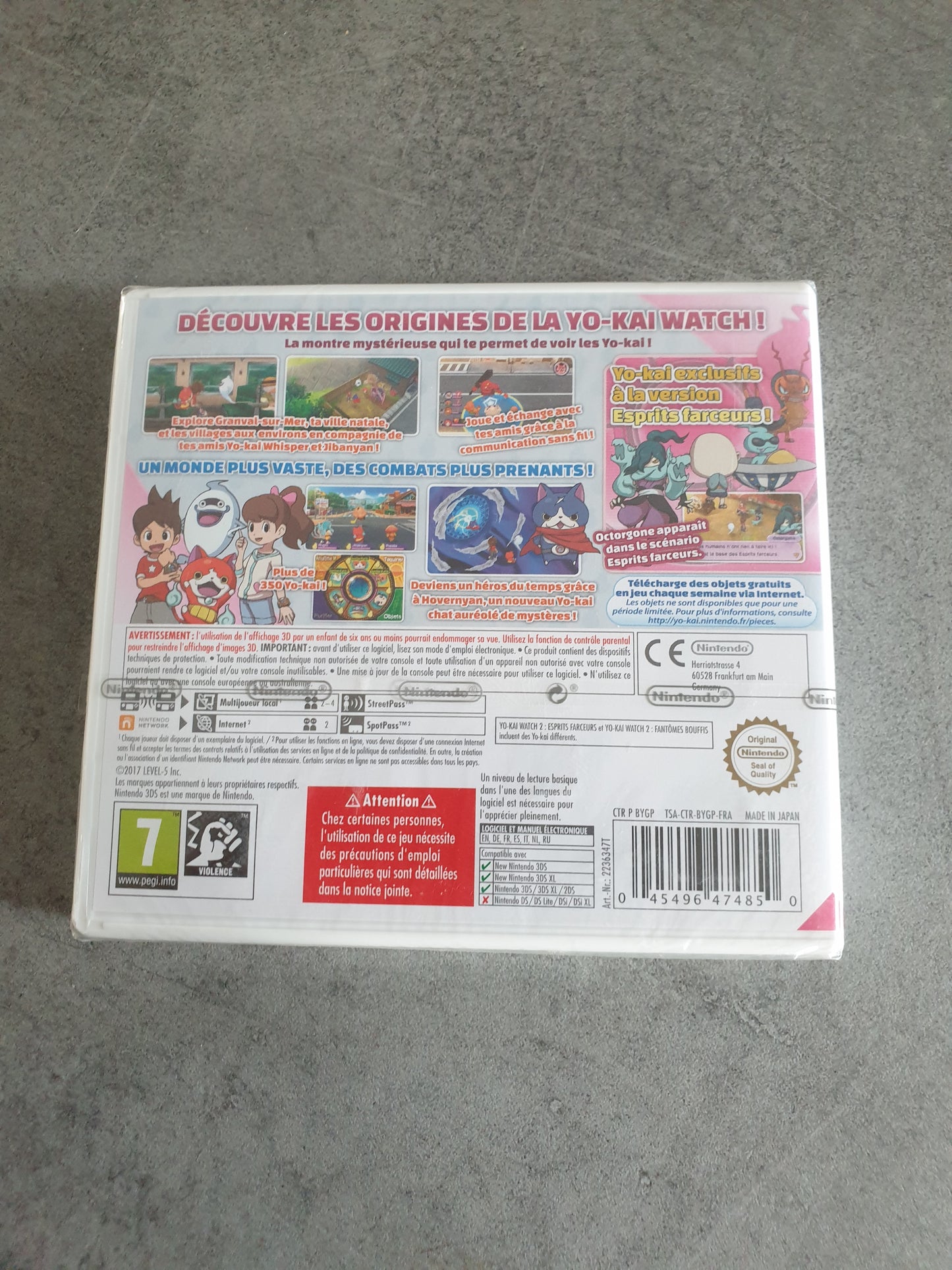 Yo-Kai watch 2 : esprits farceurs - Nintendo 3DS - Neuf Scellé Fr