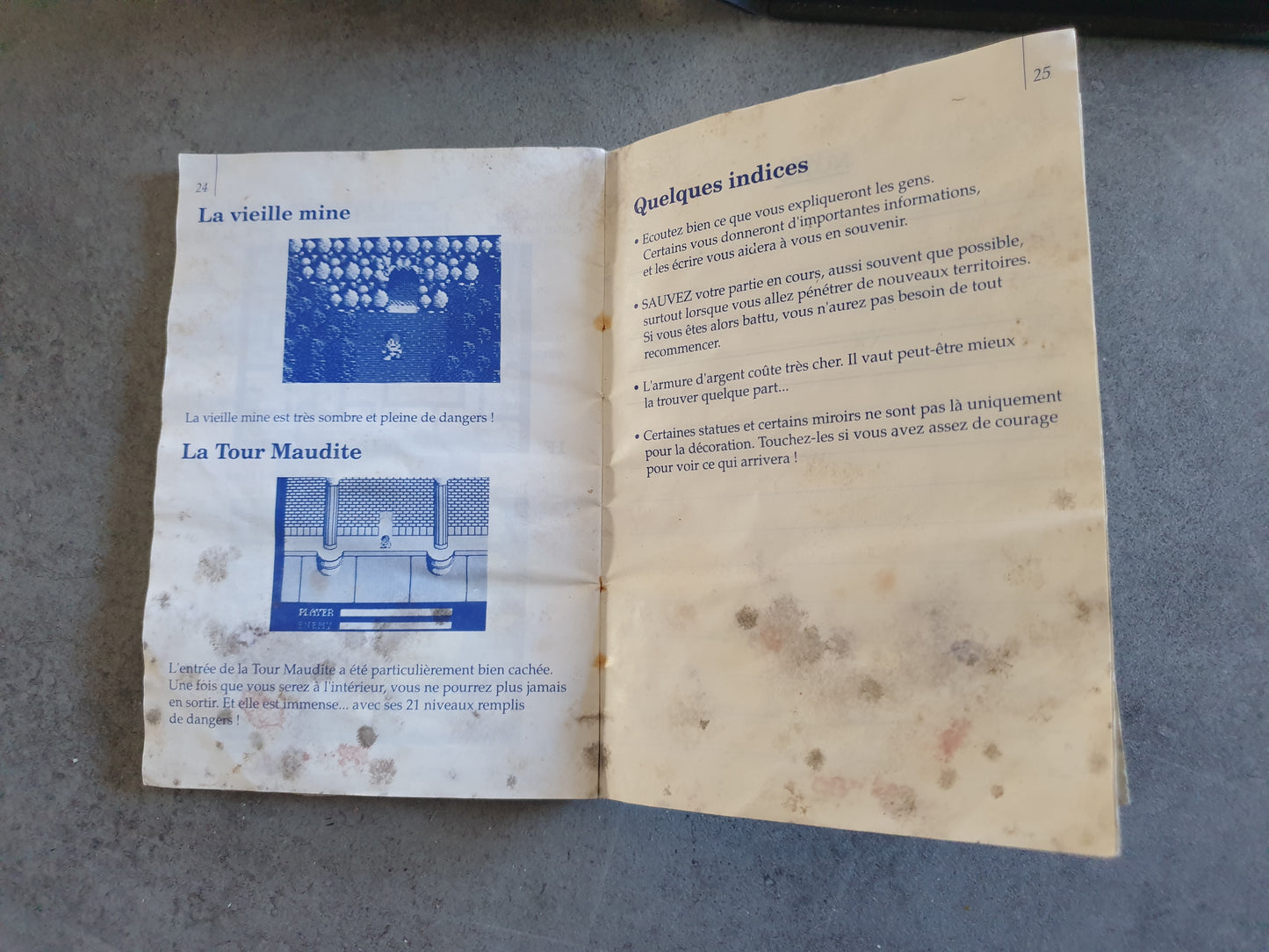 Y's the vanished omens - Sega master system - Complet Pal