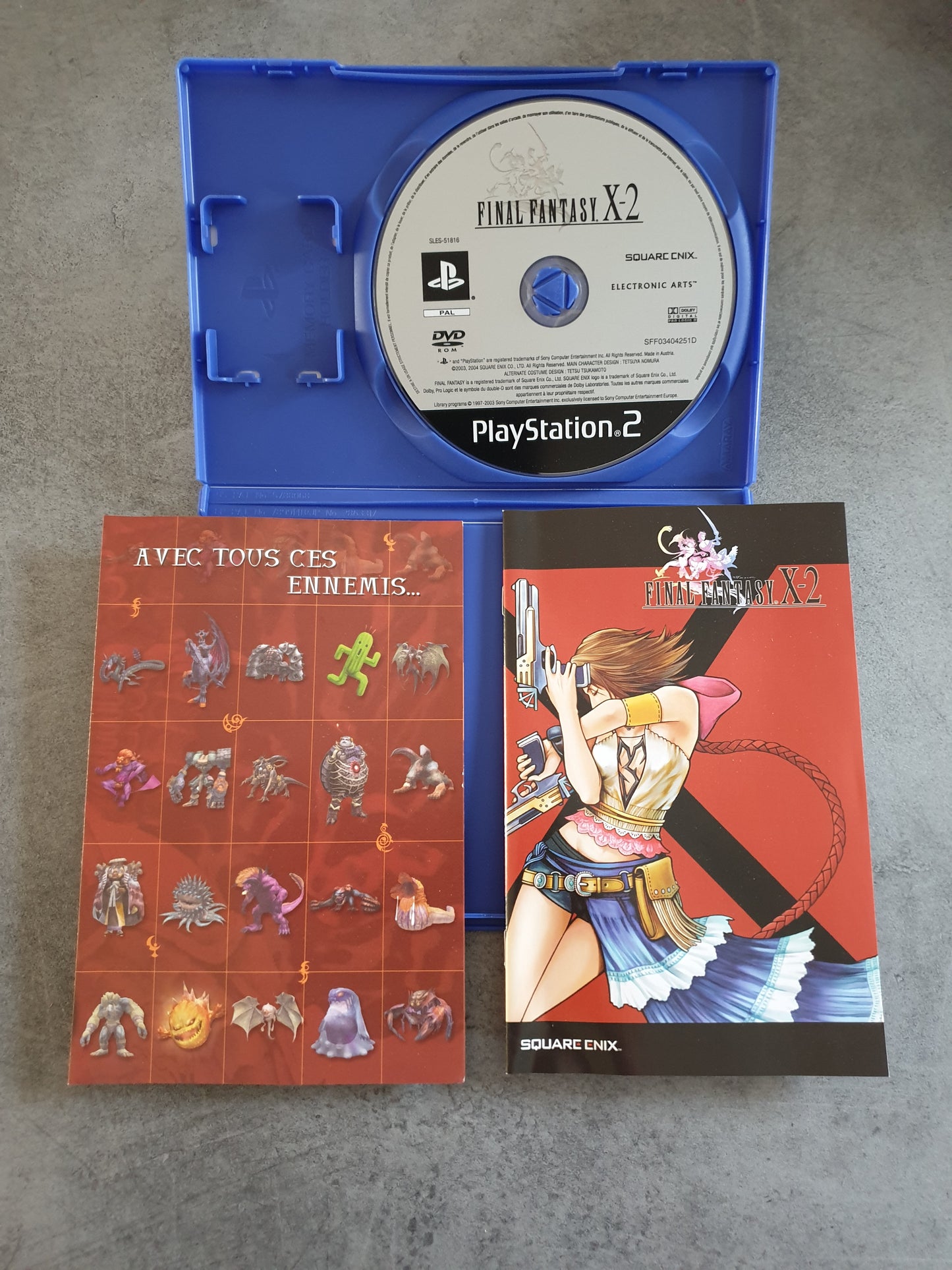 Final Fantasy X-2 - Playstation 2 / PS2 - PAL FR - Complet