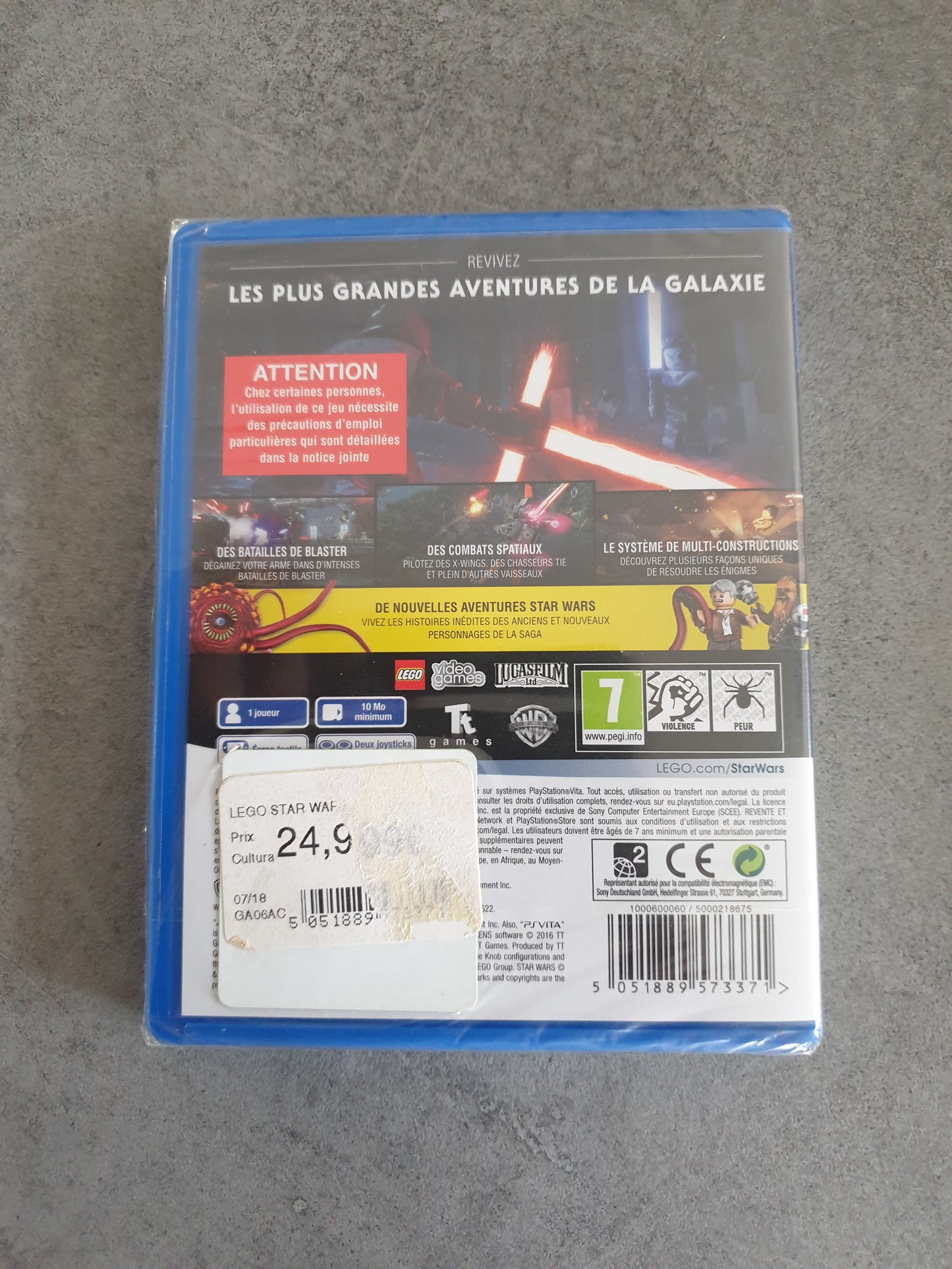 Lego Star Wars Le Réveil De La Force - Playstation PS VITA - Neuf PAL FR