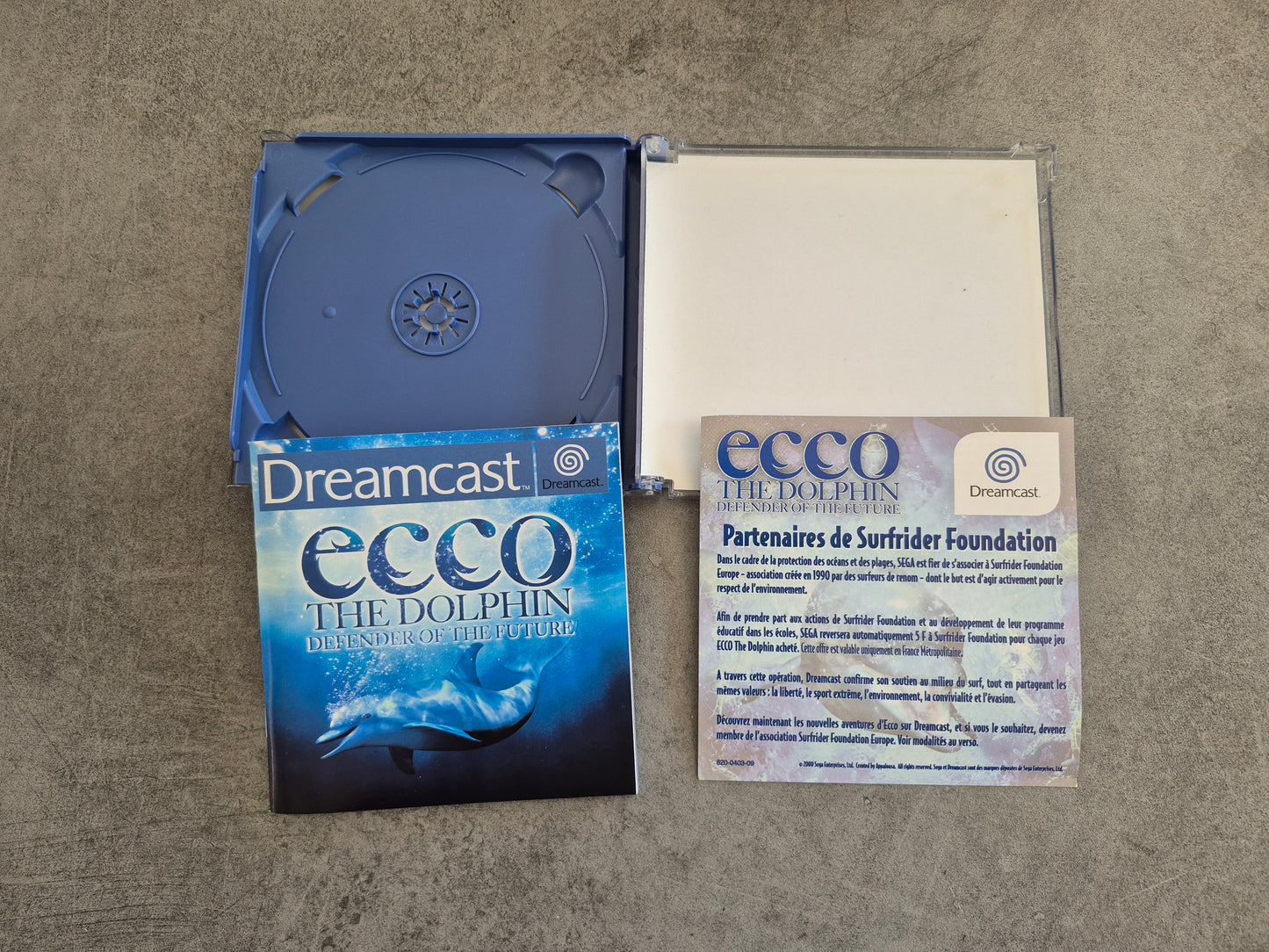 Ecco the Dolphin Defender of the Future - SEGA Dreamcast - Complet CIB - PAL