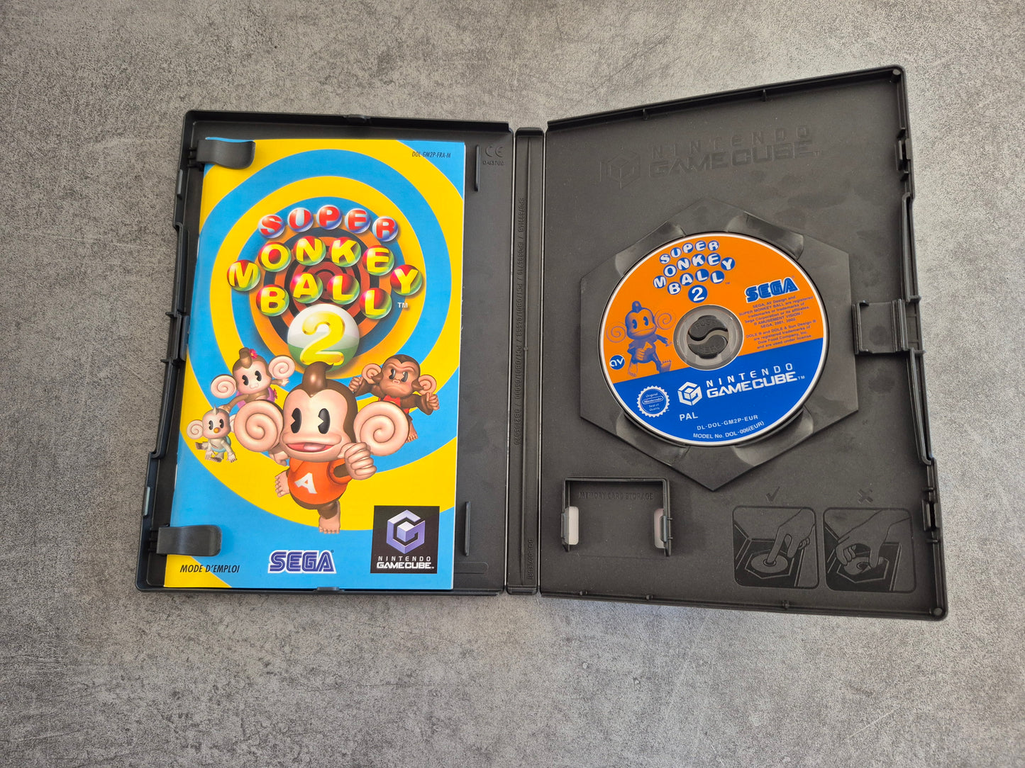 Super Monkey Ball 2 Gamecube Complet PAL FR FRA Game Cube