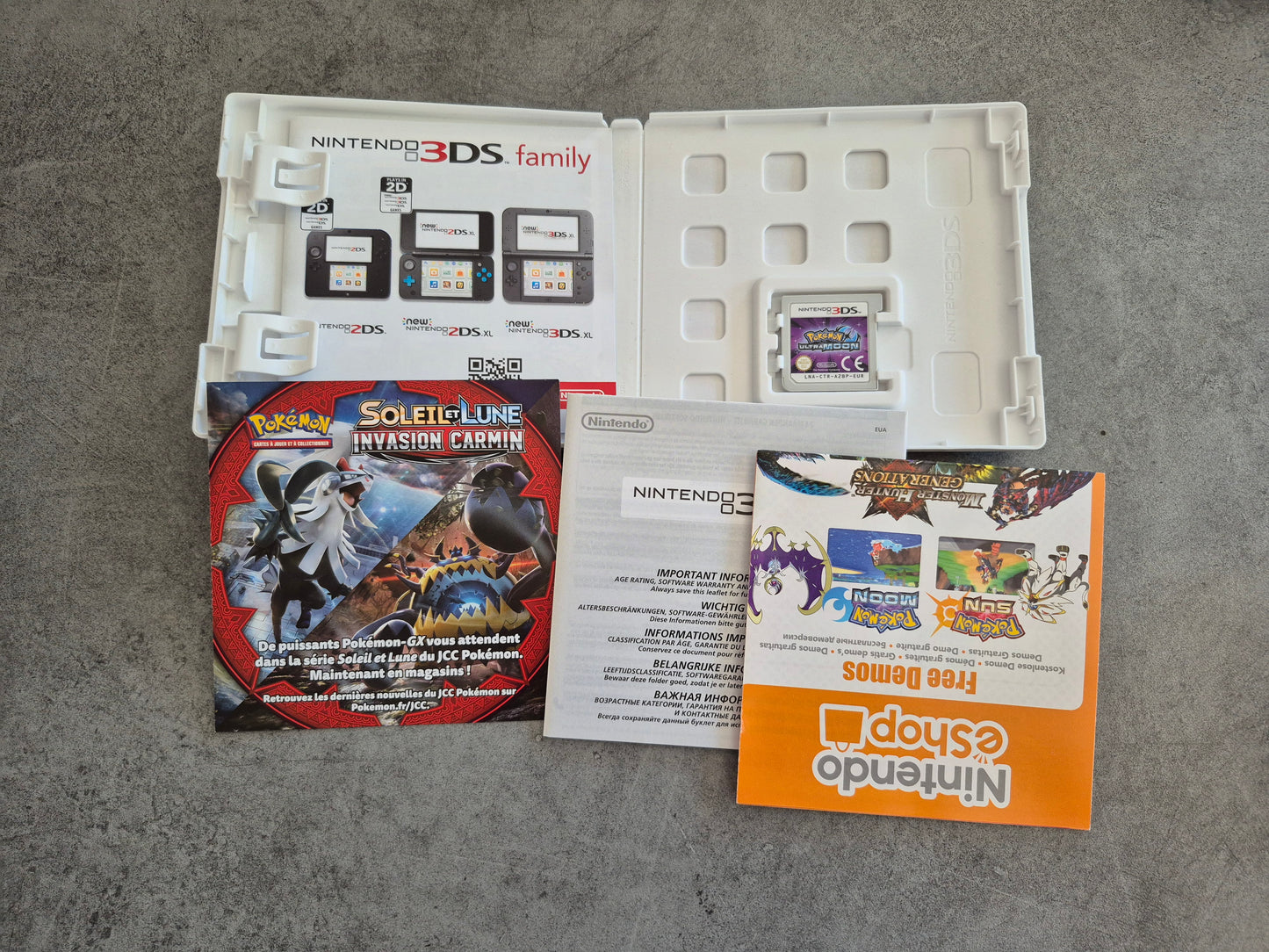 Jeu Nintendo 3DS - Pokémon Ultra-Lune - Complet - FR