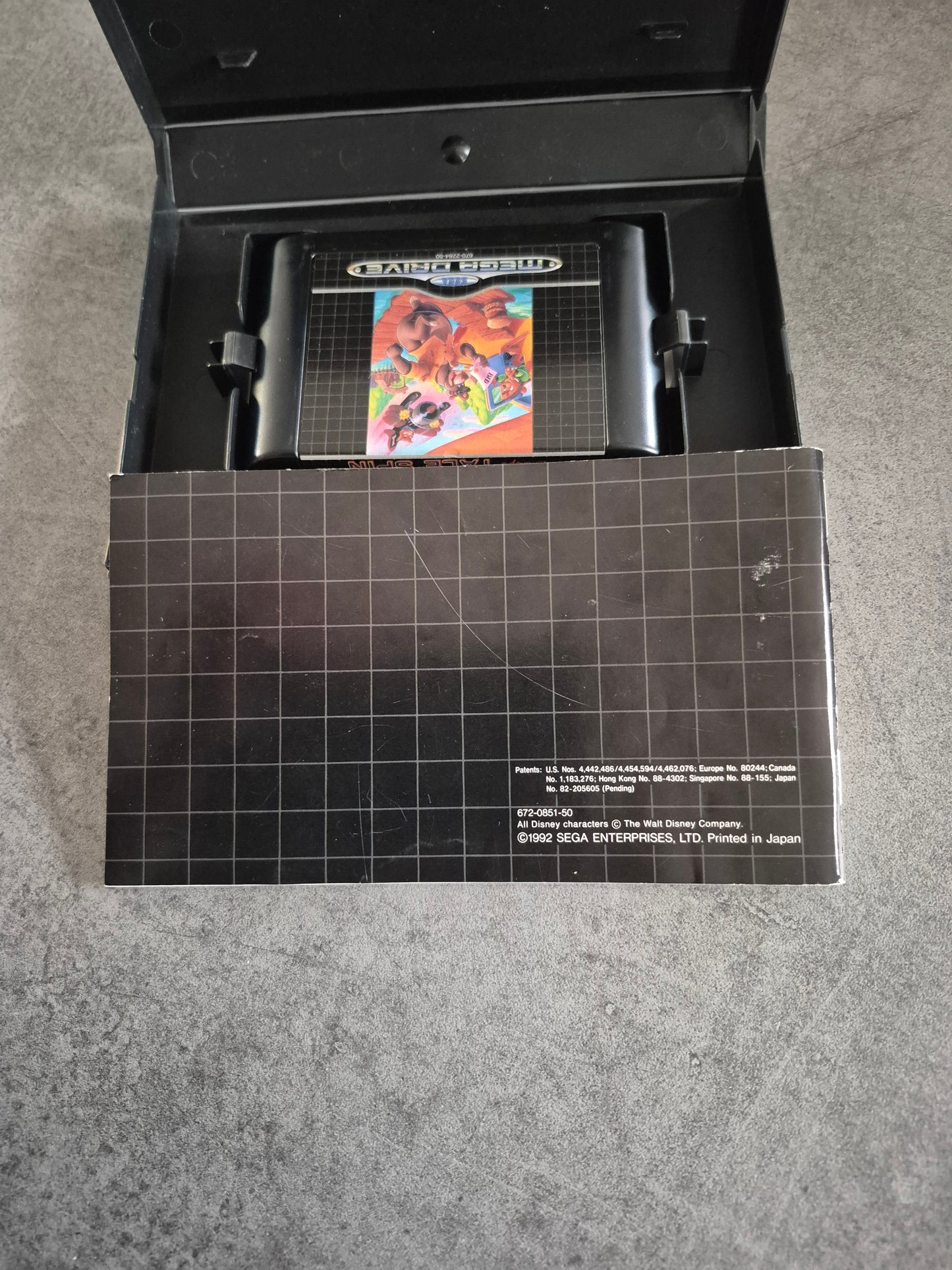 Jeu Talespin Sega Megadrive Mega Drive Complet PAL