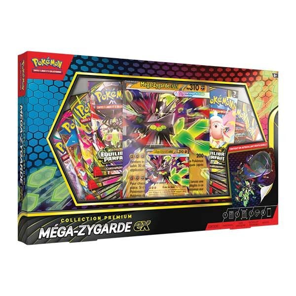 Coffret Premium Méga-Zygarde-ex 8 boosters - Mai 2026 Pokémon Neuf Scellé Fr