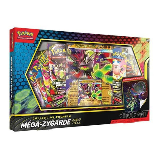 Coffret Premium Méga-Zygarde-ex 8 boosters - Mai 2026 Pokémon Neuf Scellé Fr