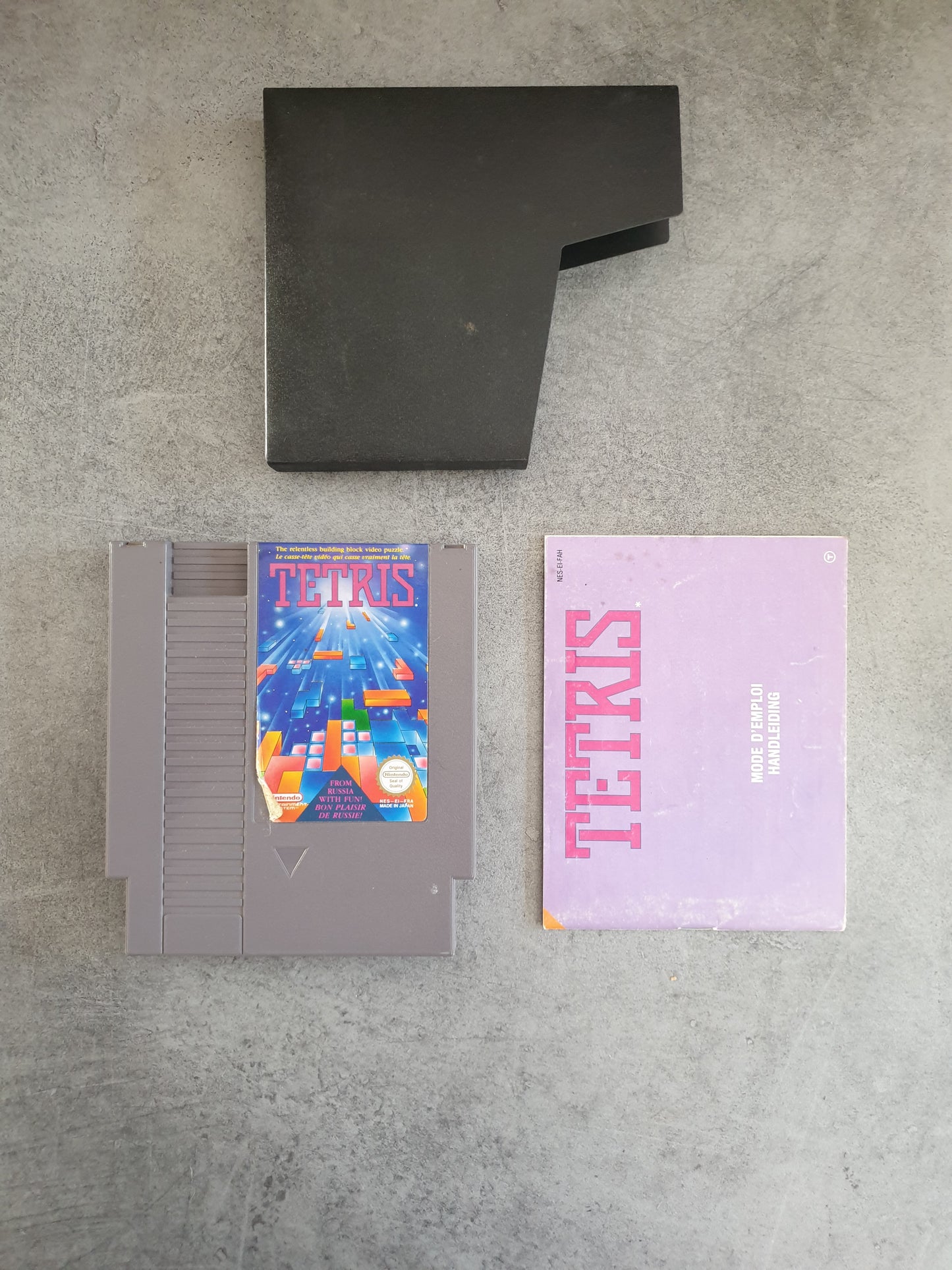 TETRIS Nintendo NES Pal Fra