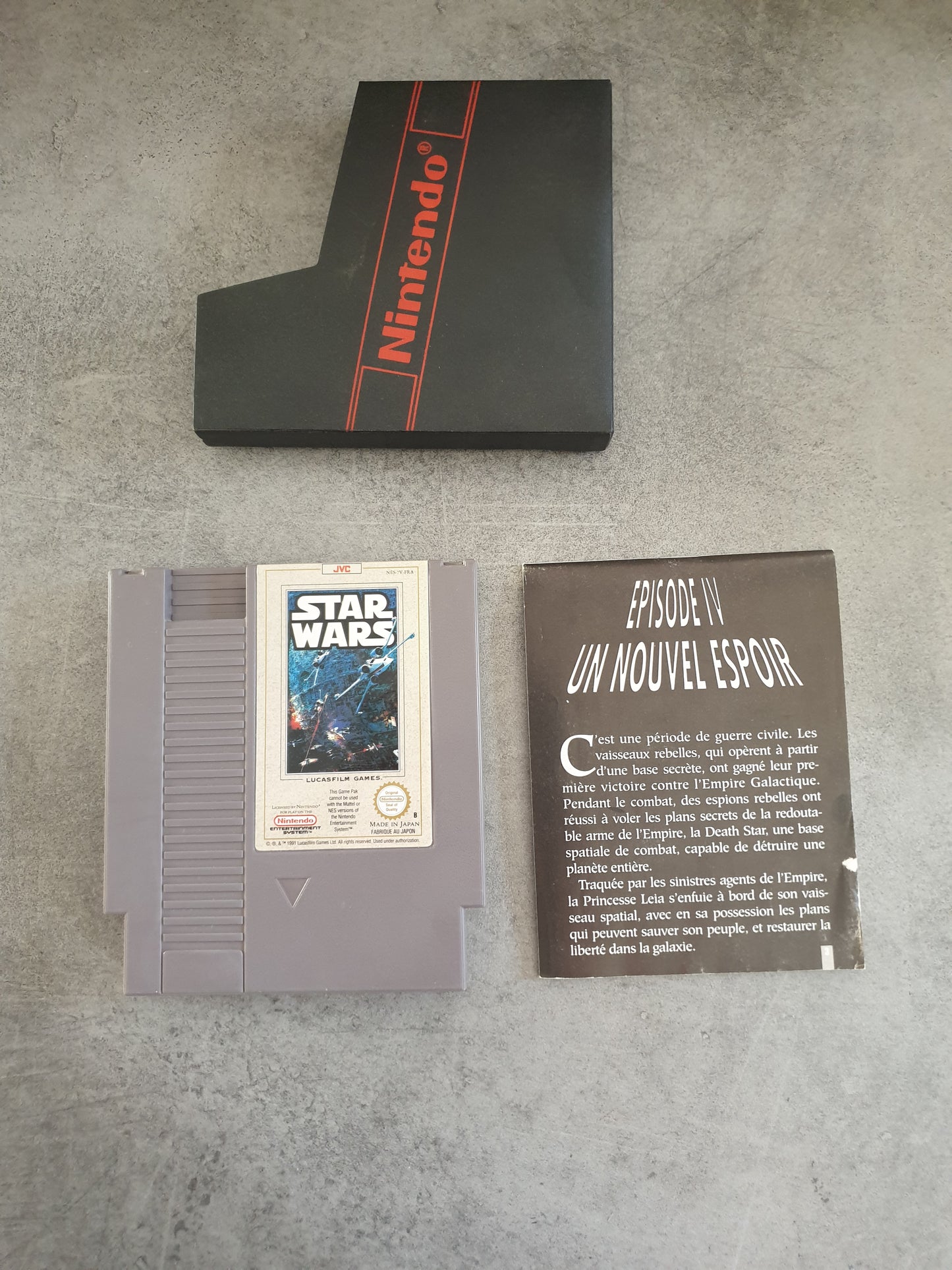 Star Wars Nintendo NES Pal Fra