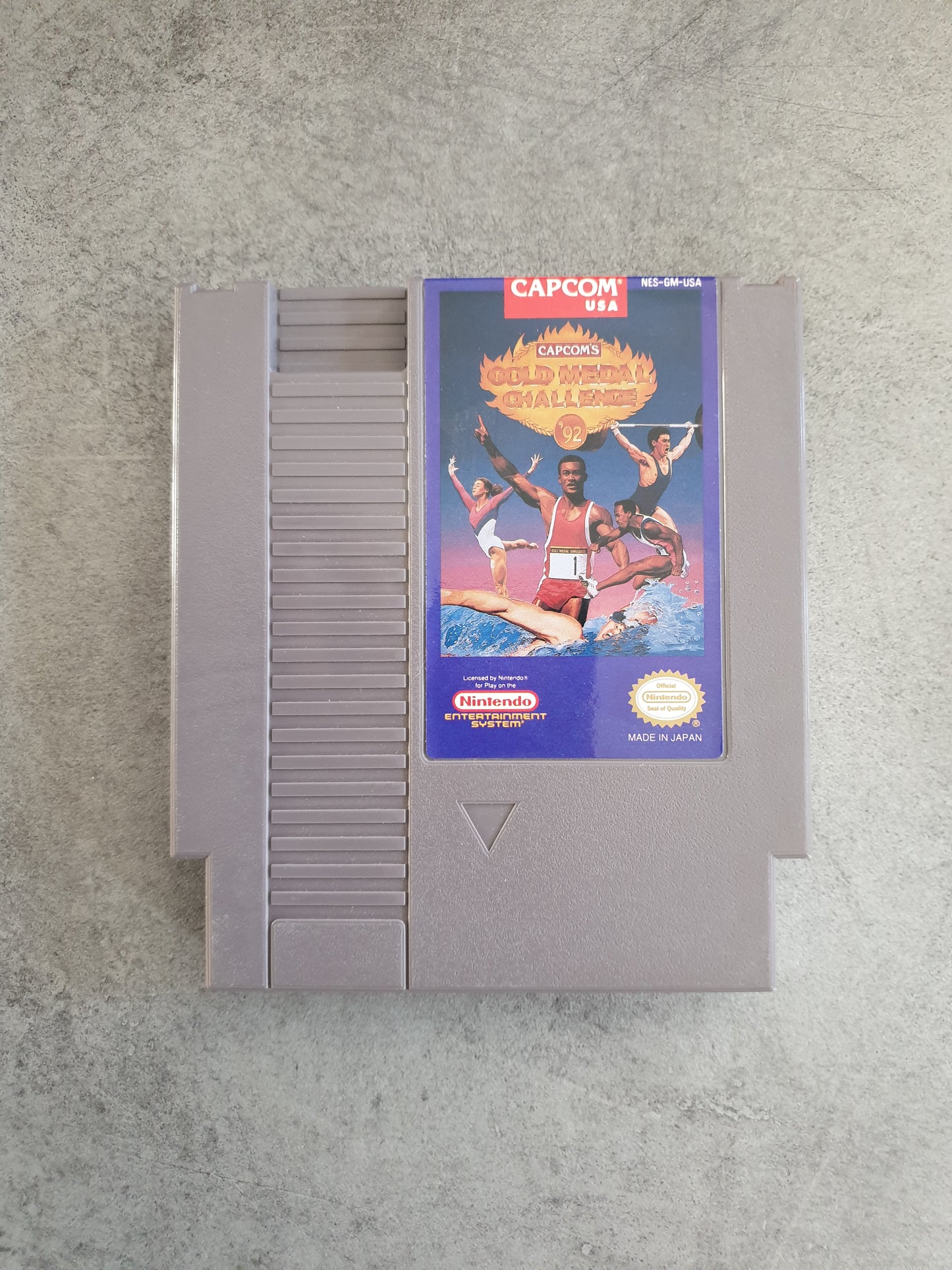 Gold Medal Challenge 92 Nintendo NES USA