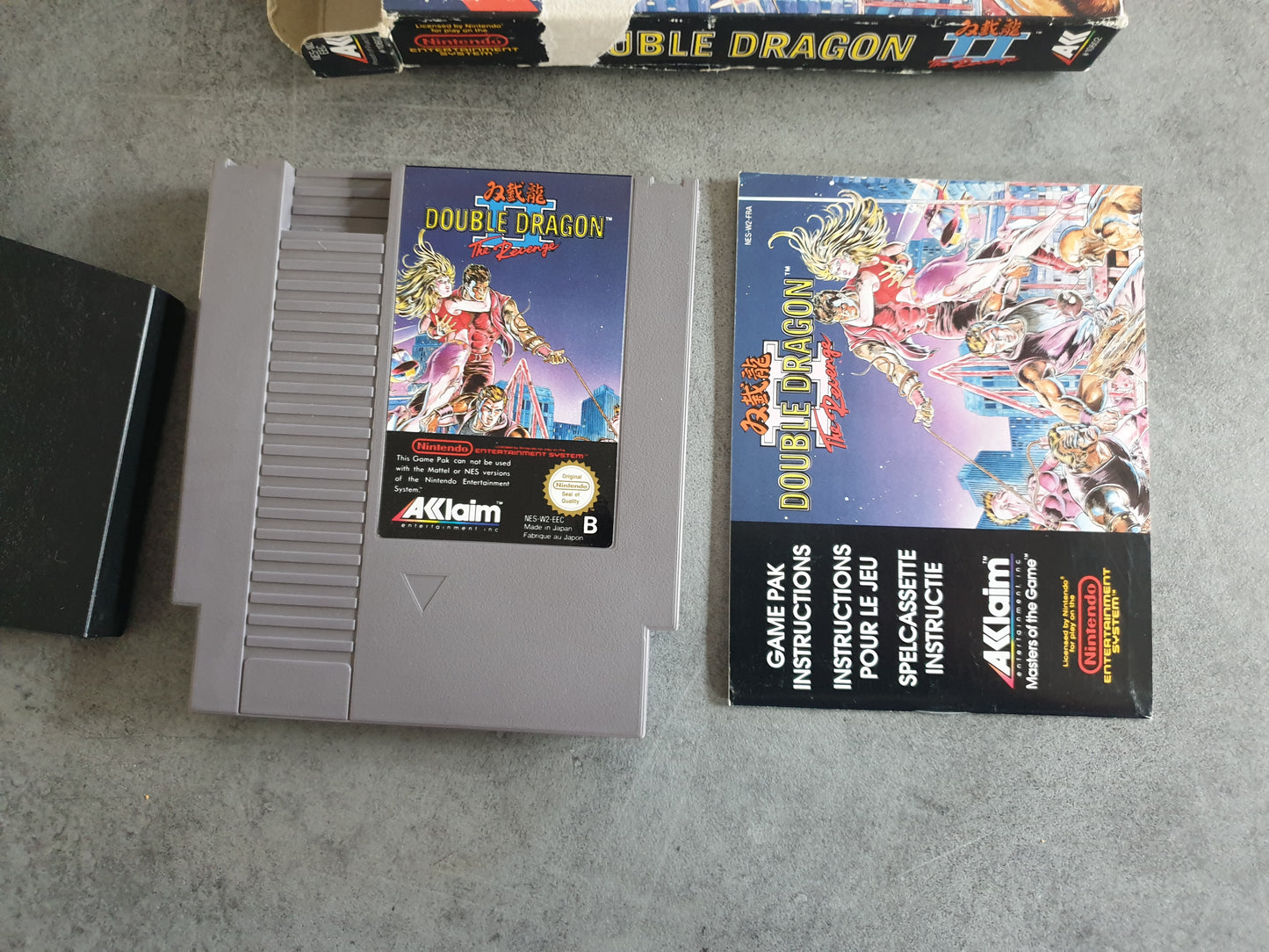 Double Dragon 2 The Revenge - Nintendo Nes - Complet pal Fra