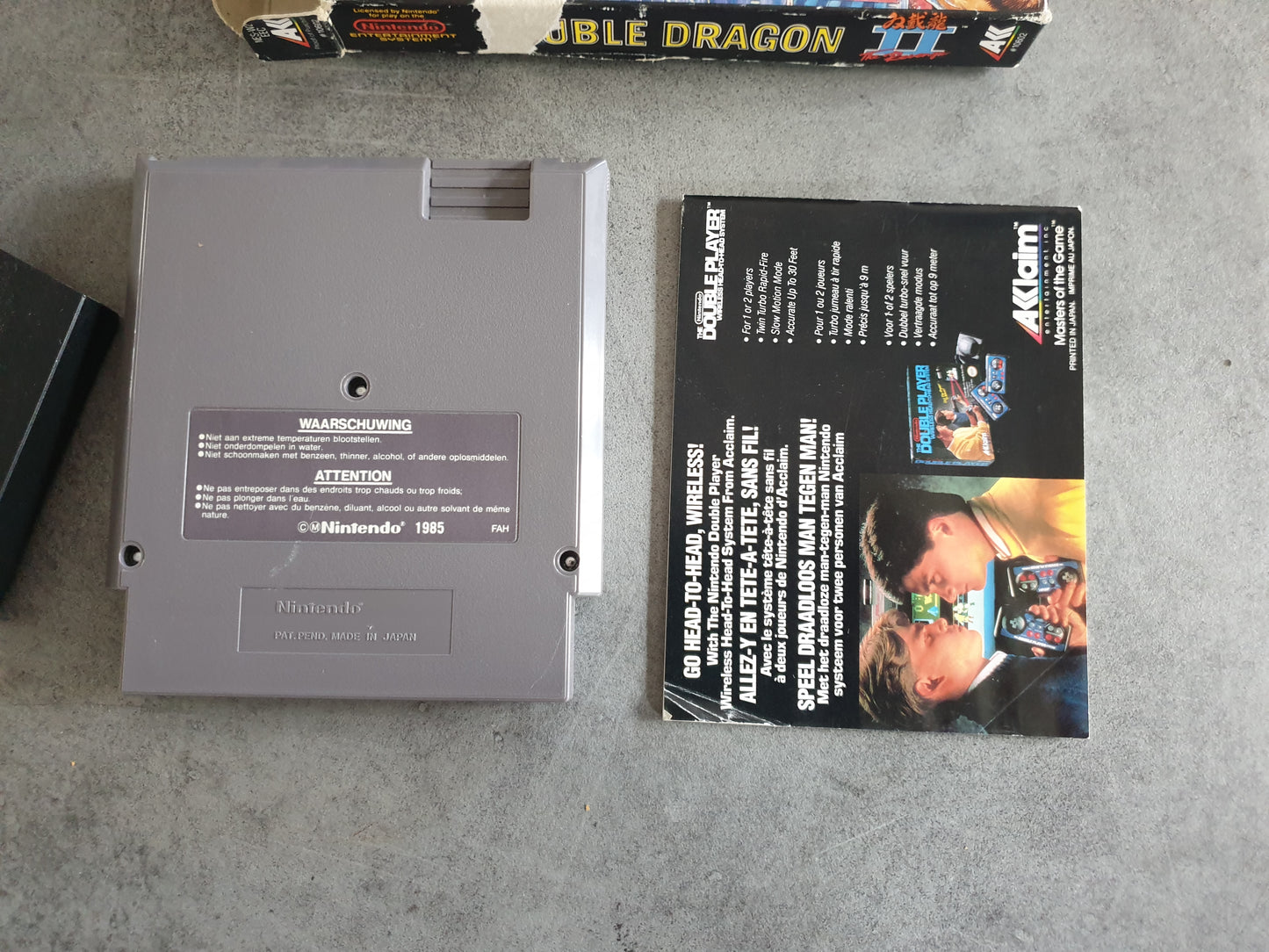 Double Dragon 2 The Revenge - Nintendo Nes - Complet pal Fra