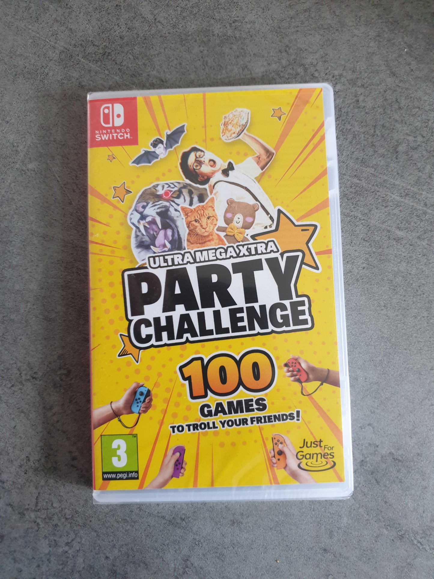 Nintendo Switch Ultra Mega Xtra Party Challenge 100 Français Neuf Scellé