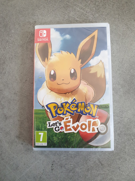 Pokémon : Let's Go, Evoli - Nintendo Switch/Switch Lite VF | Neuf Scellé Fr