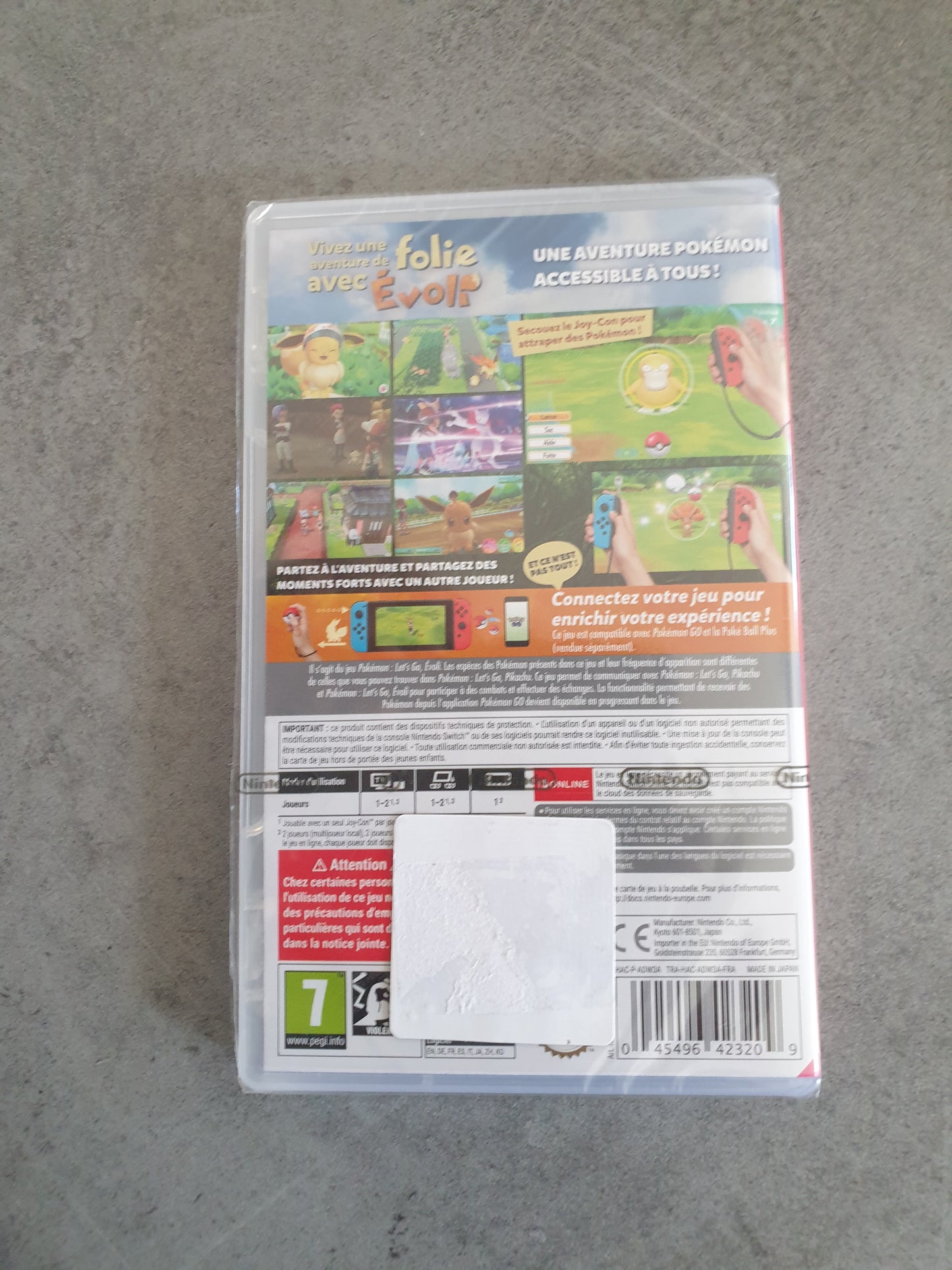 Pokémon : Let's Go, Evoli - Nintendo Switch/Switch Lite VF | Neuf Scellé Fr