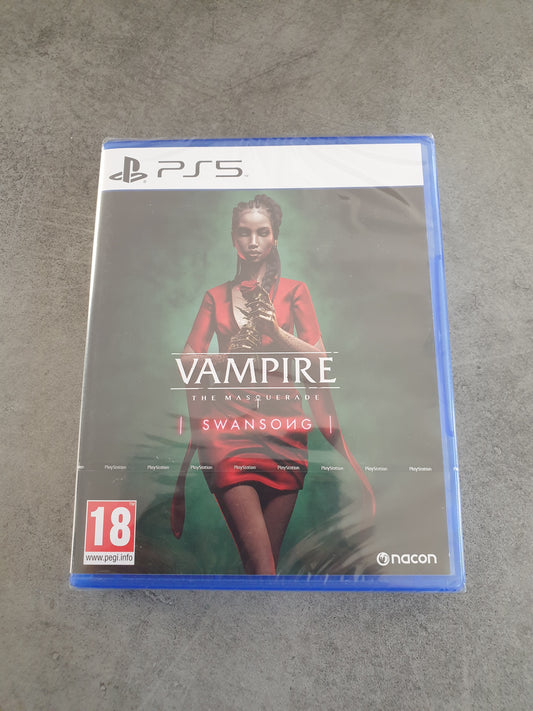 Vampire The Masquerade Swansong - Sony PlayStation 5 Ps5 - Neuf Pal Fra Scellé