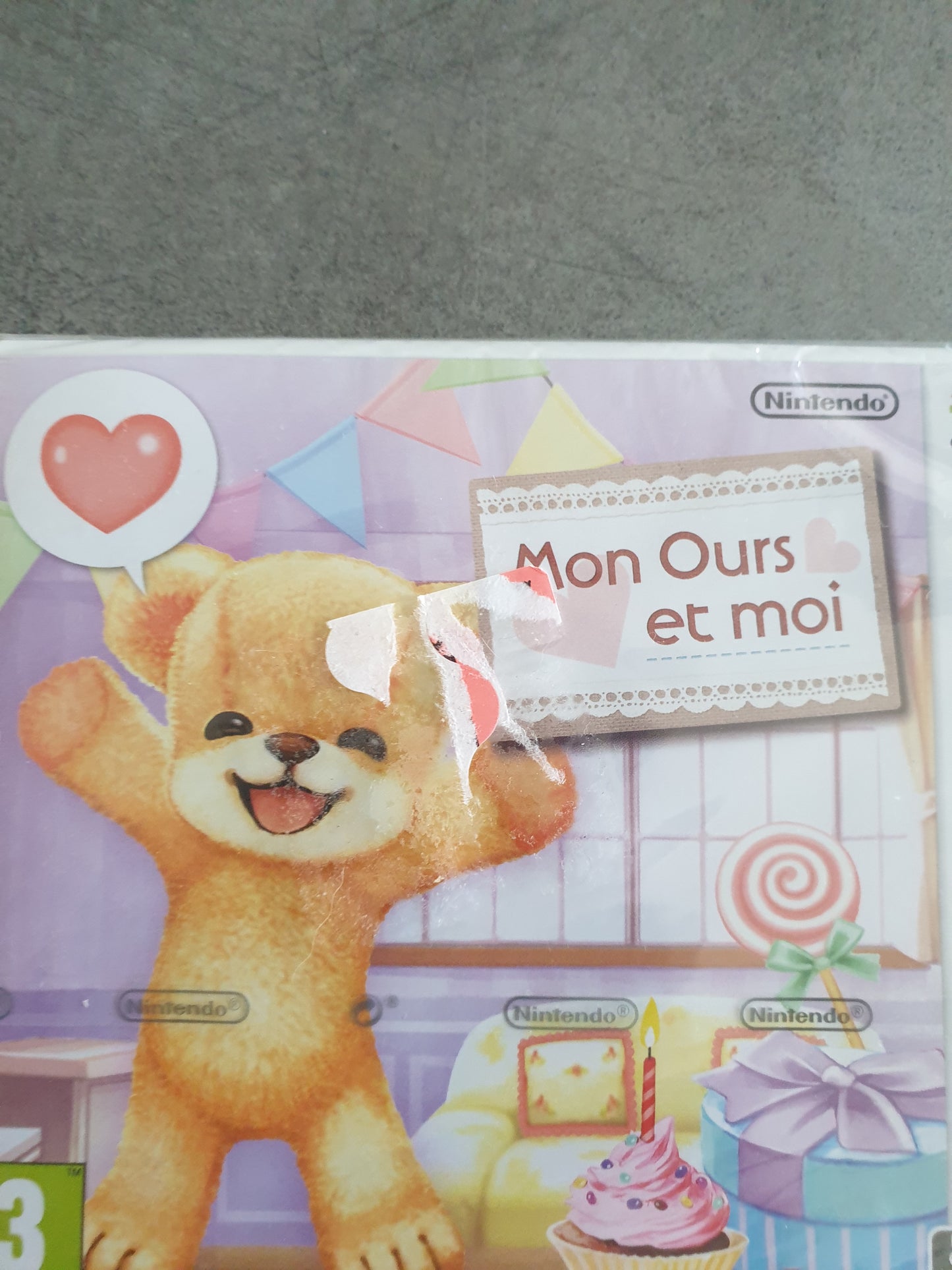 Mon ours et moi - Nintendo 3DS - Neuf Vf scellé