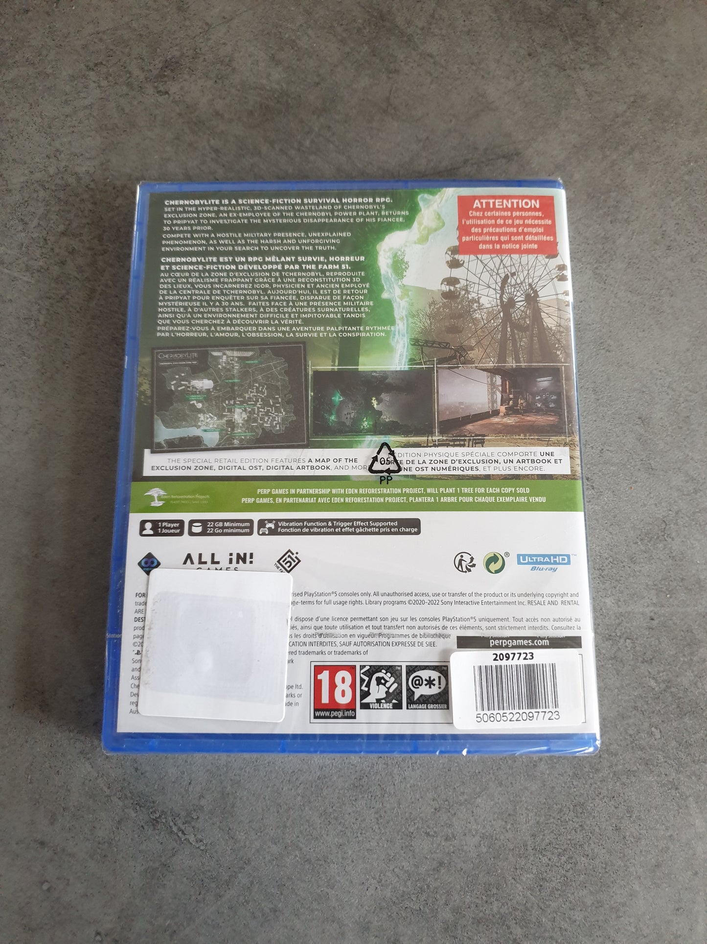 Chernobylite - Ps5 - version spécial ukraine - neuf scellé Fr