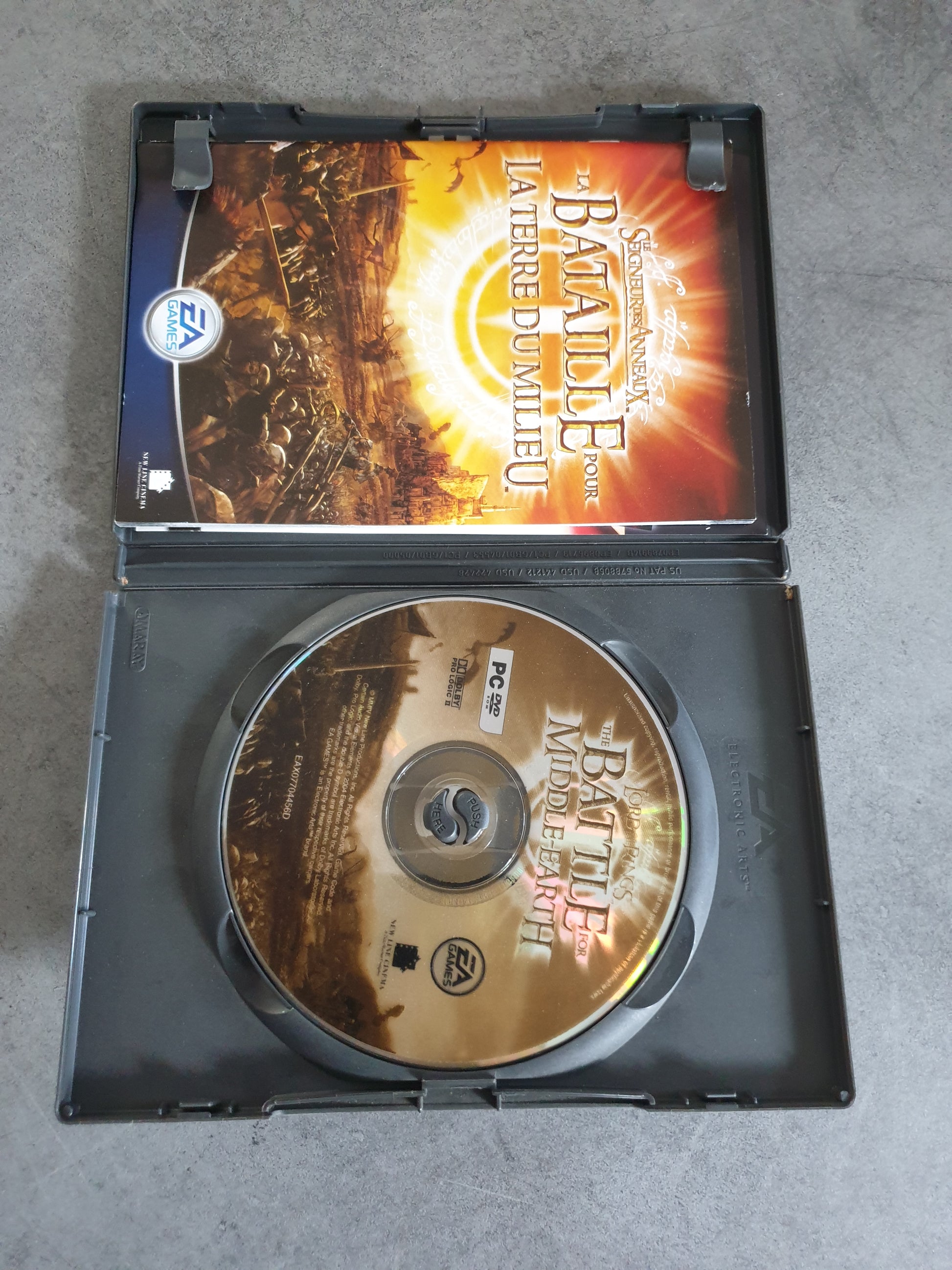 Jeu pc seigneur des anneaux la bataille pour la terre du milieu anthology - Jeux vidéo