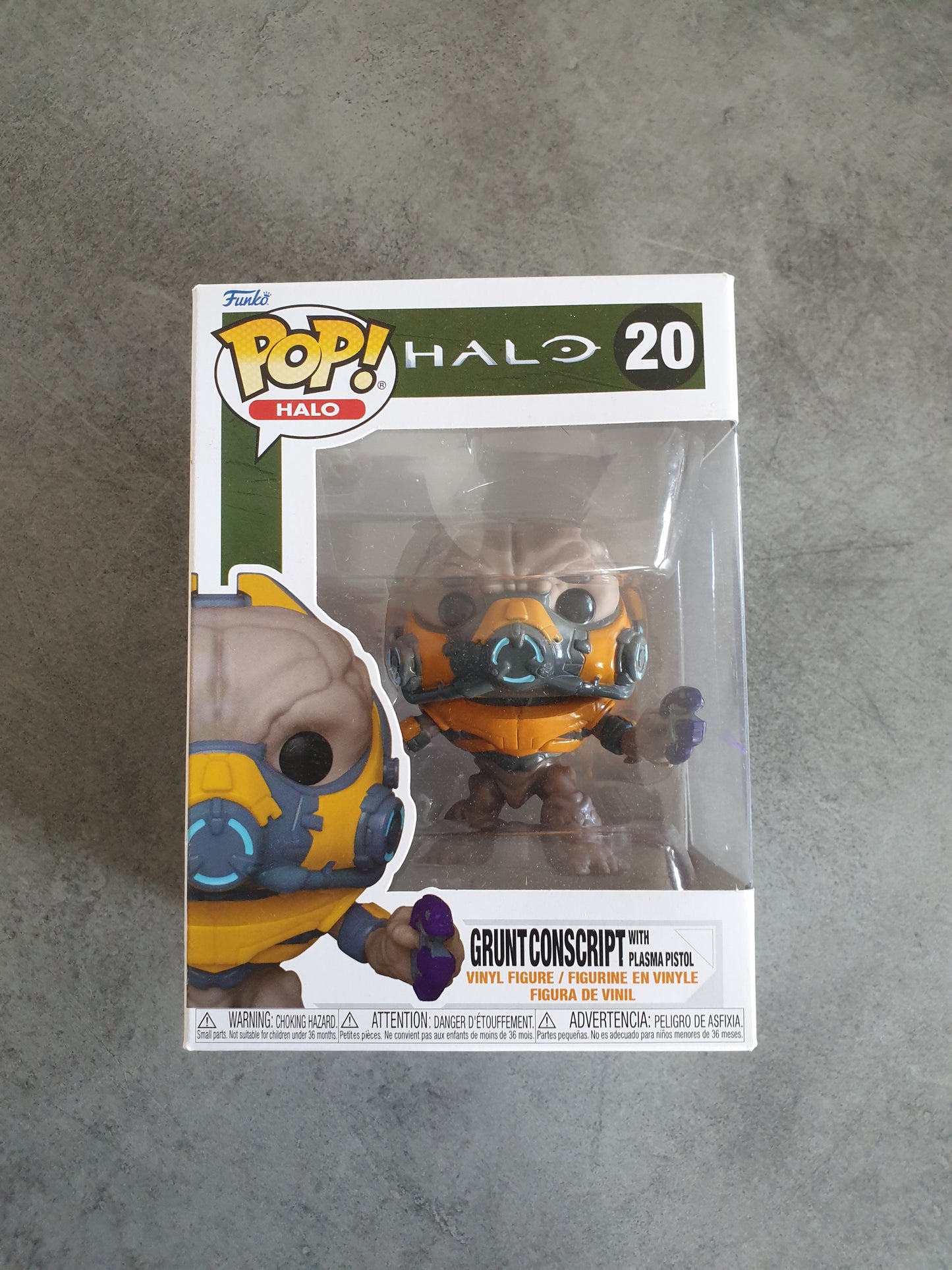 Funko Pop! Halo Infinite Grunt conscript avec pistolet plamsa - n°20