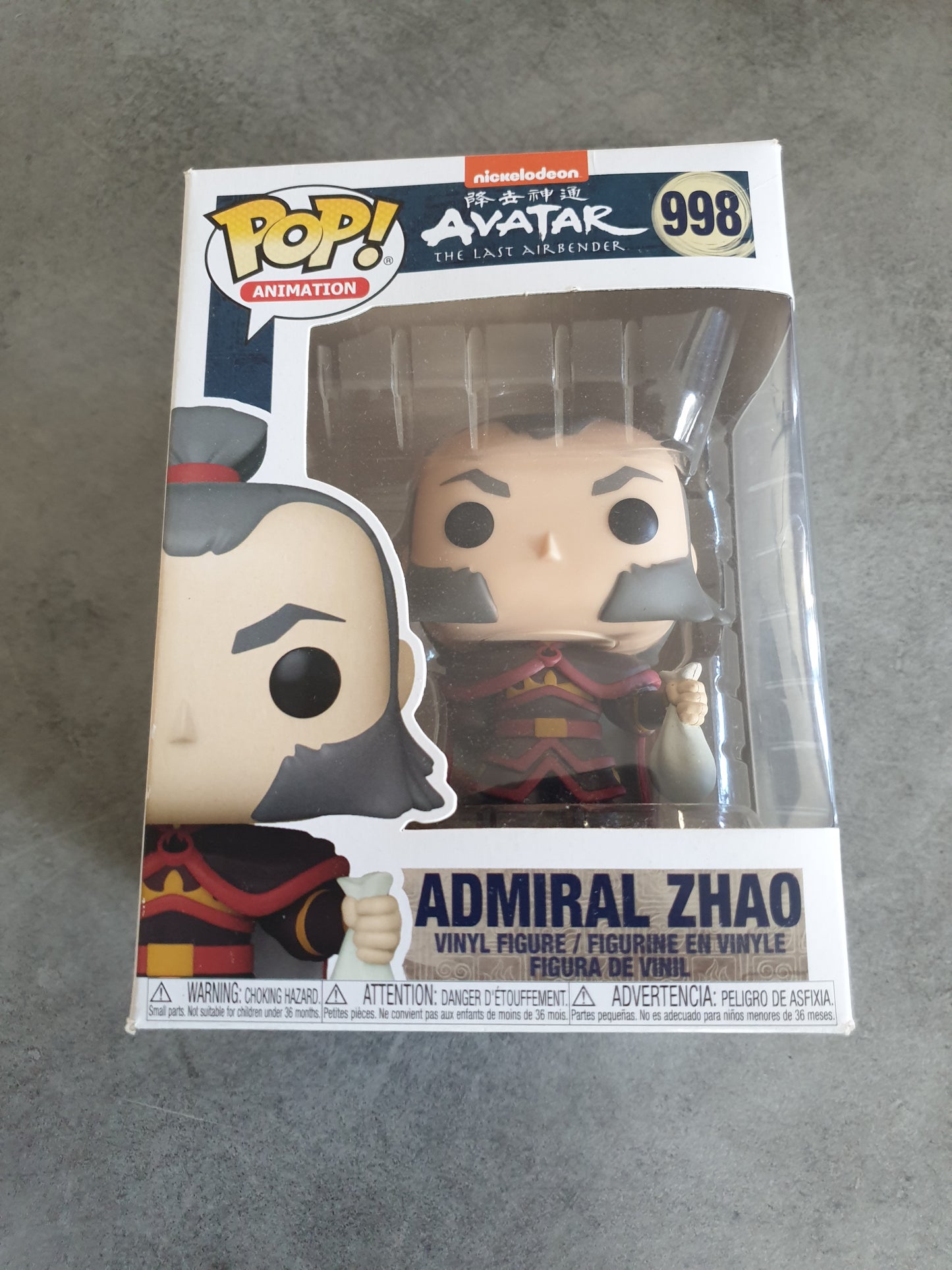 Funko Pop! - Nickelodeon - Avatar the last airbender Admiral Zhao - n° 998