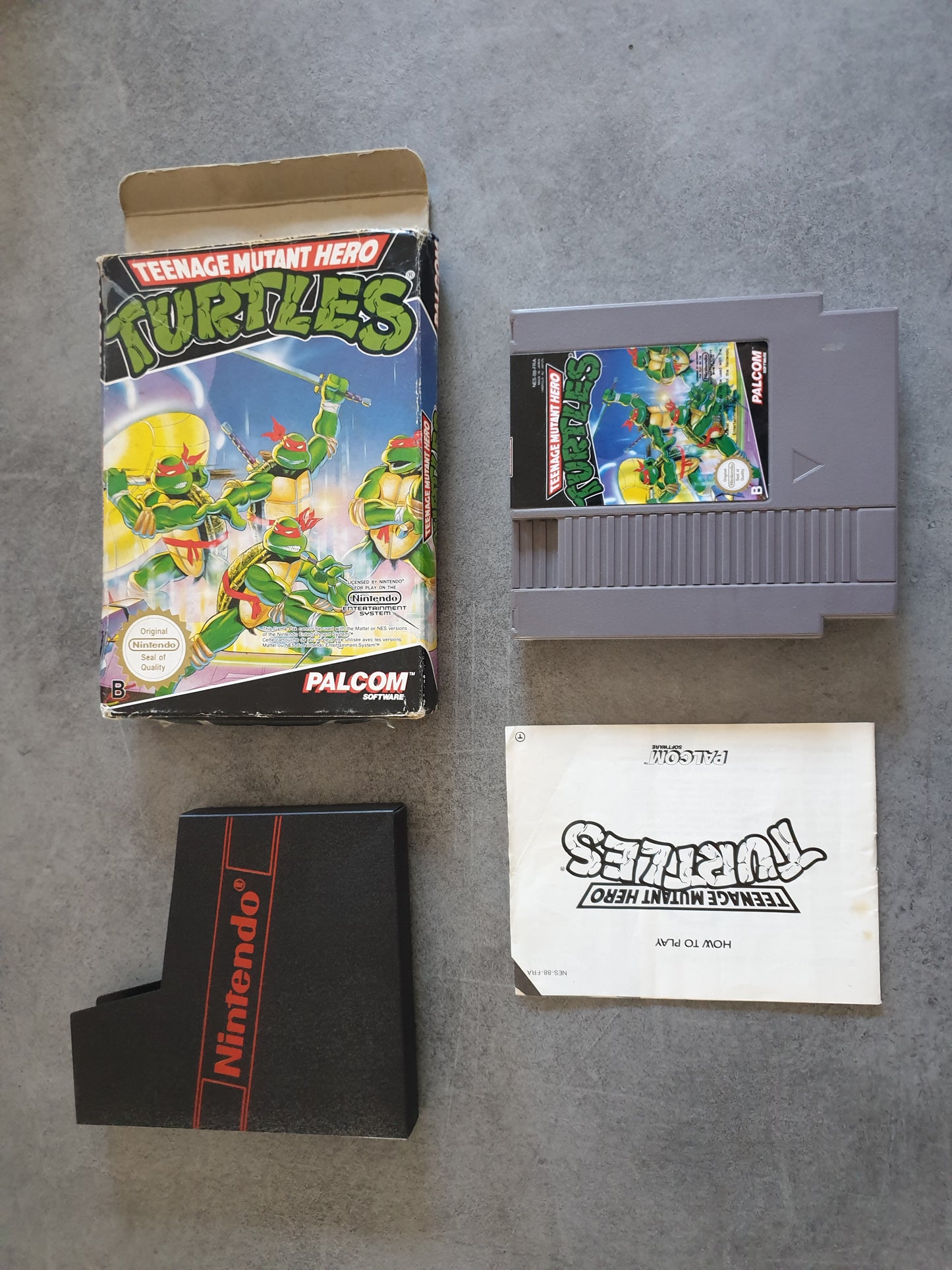 Teenage Mutant Hero Turtles - Nintendo NES - Complet Pal Fra TMNT
