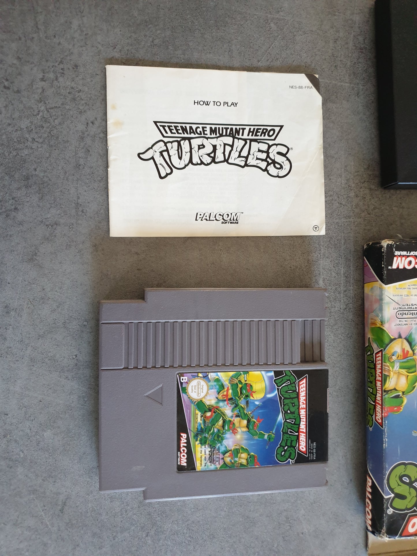 Teenage Mutant Hero Turtles - Nintendo NES - Complet Pal Fra TMNT