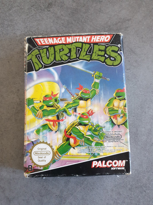 Teenage Mutant Hero Turtles - Nintendo NES - Complet Pal Fra TMNT