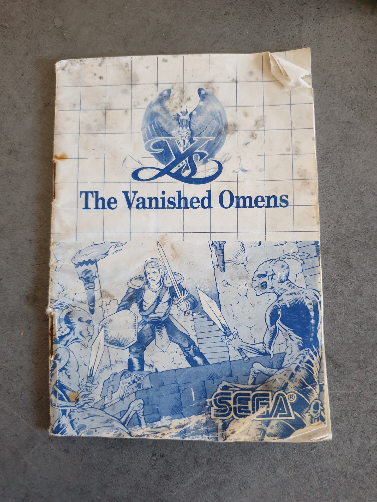 Y's the vanished omens - Sega master system - Complet Pal