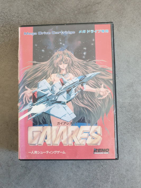 Gaiares - Sega Mega Drive - Japan JPN - sans notice