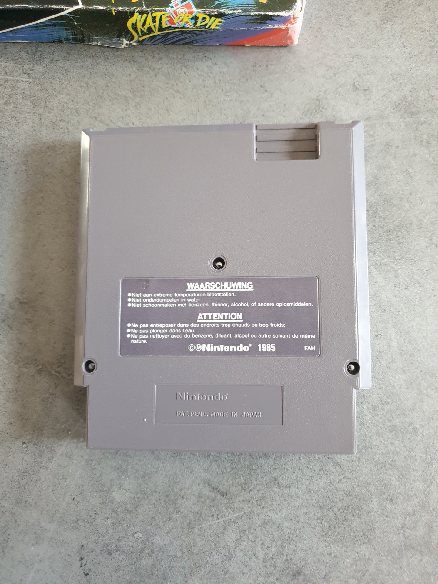 Skate or die - Nintendo NES - Sans notice PAL B