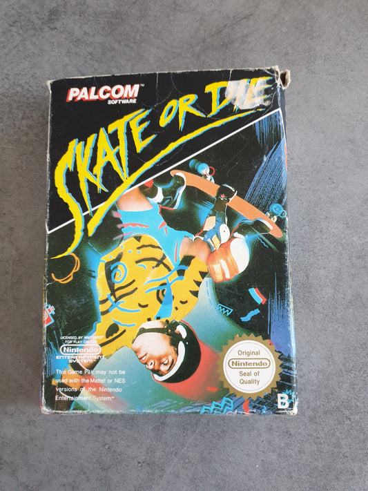 Skate or die - Nintendo NES - Sans notice PAL B