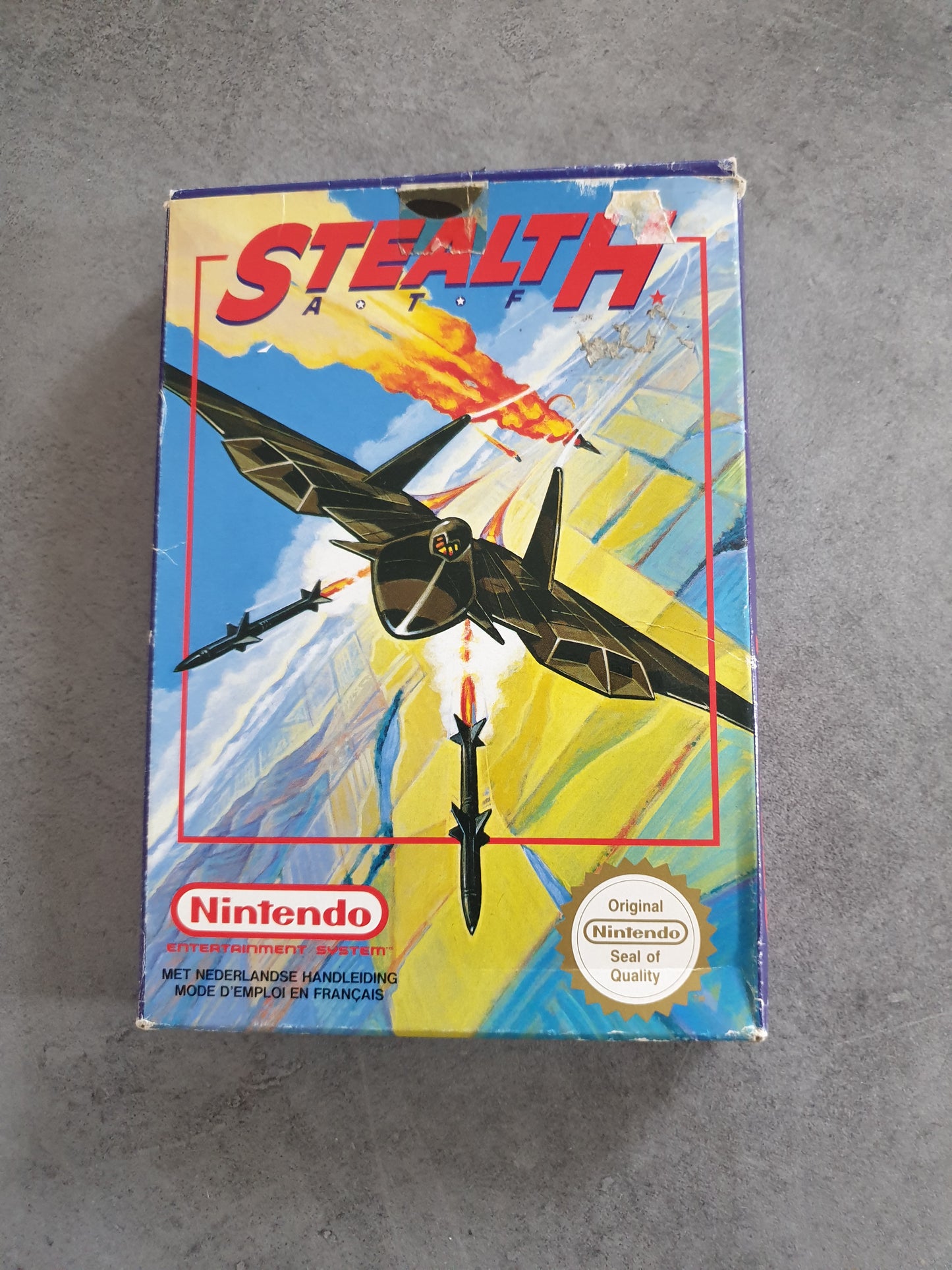 Stealth Nintendo Nes Pal Fah En Boîte Complet