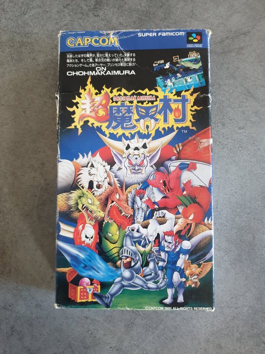 Chohmakaimura Super Ghouls'n Ghosts - Nintendo Super Famicom SFC Japan NTSC