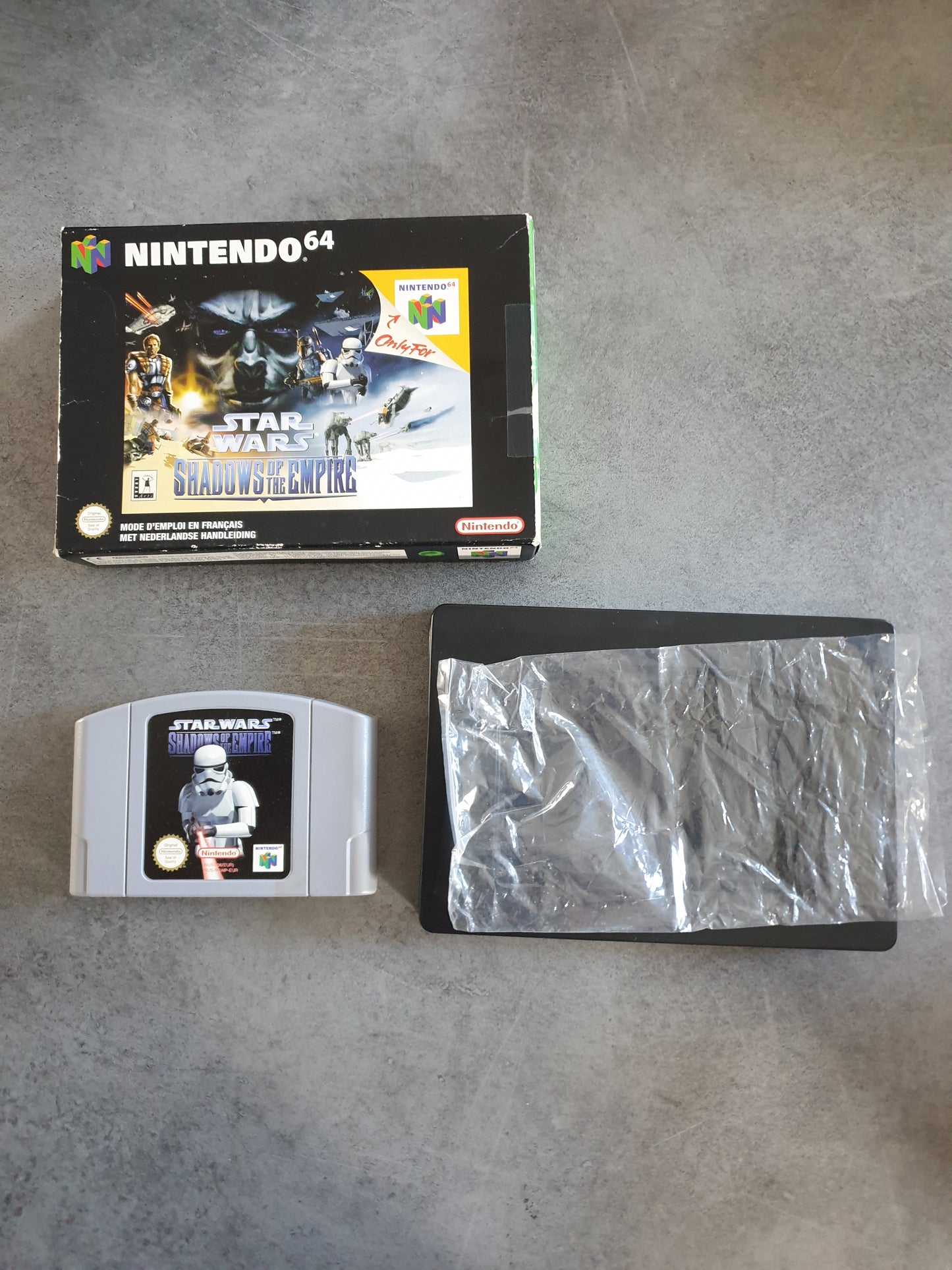 Star Wars Shadow of the Empire - Nintendo 64 N64 - PAL EUR - Sans Notice