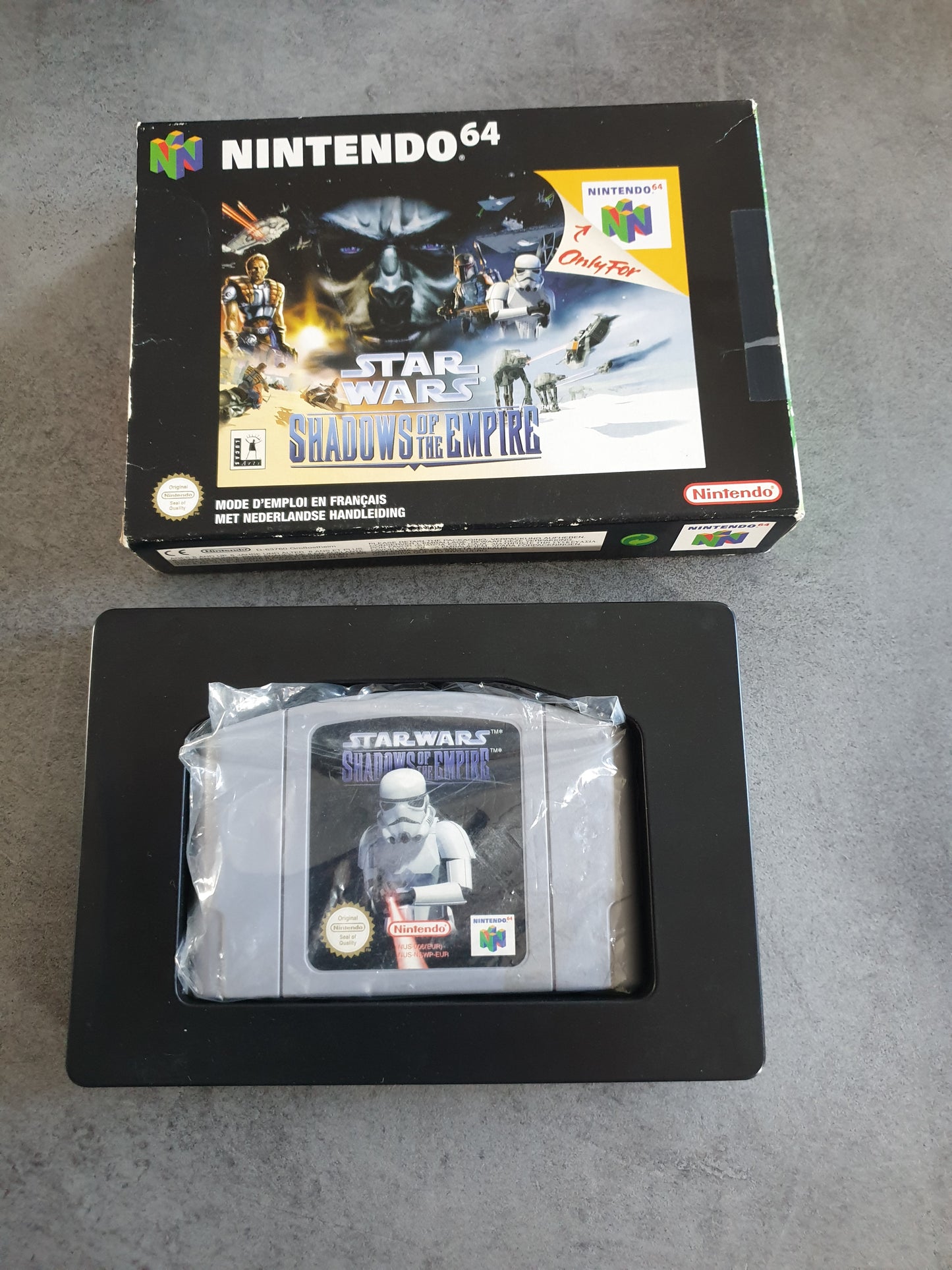 Star Wars Shadow of the Empire - Nintendo 64 N64 - PAL EUR - Sans Notice