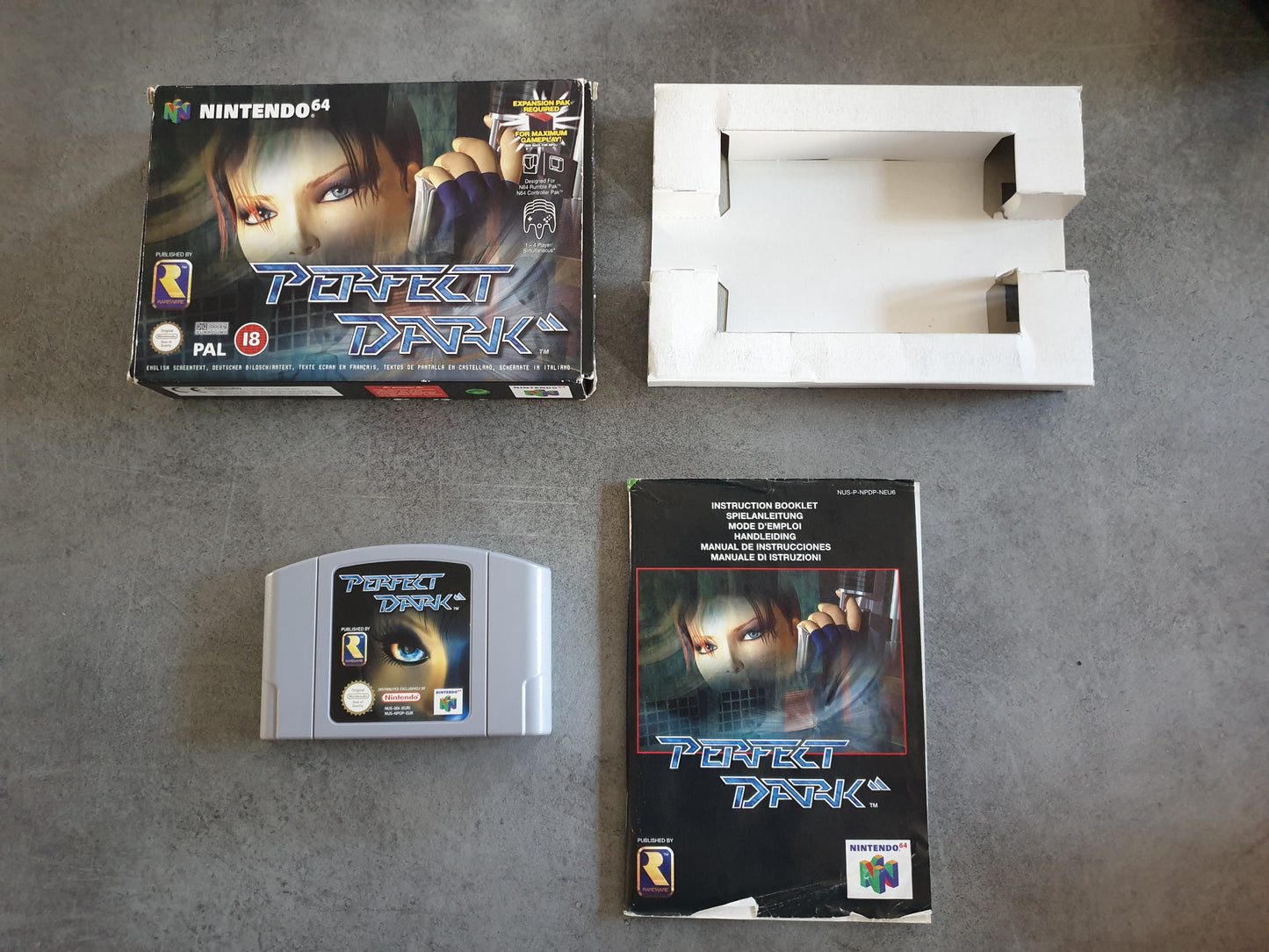 Perfect Dark - Nintendo 64 N64 Rare - Complet - PAL EUR