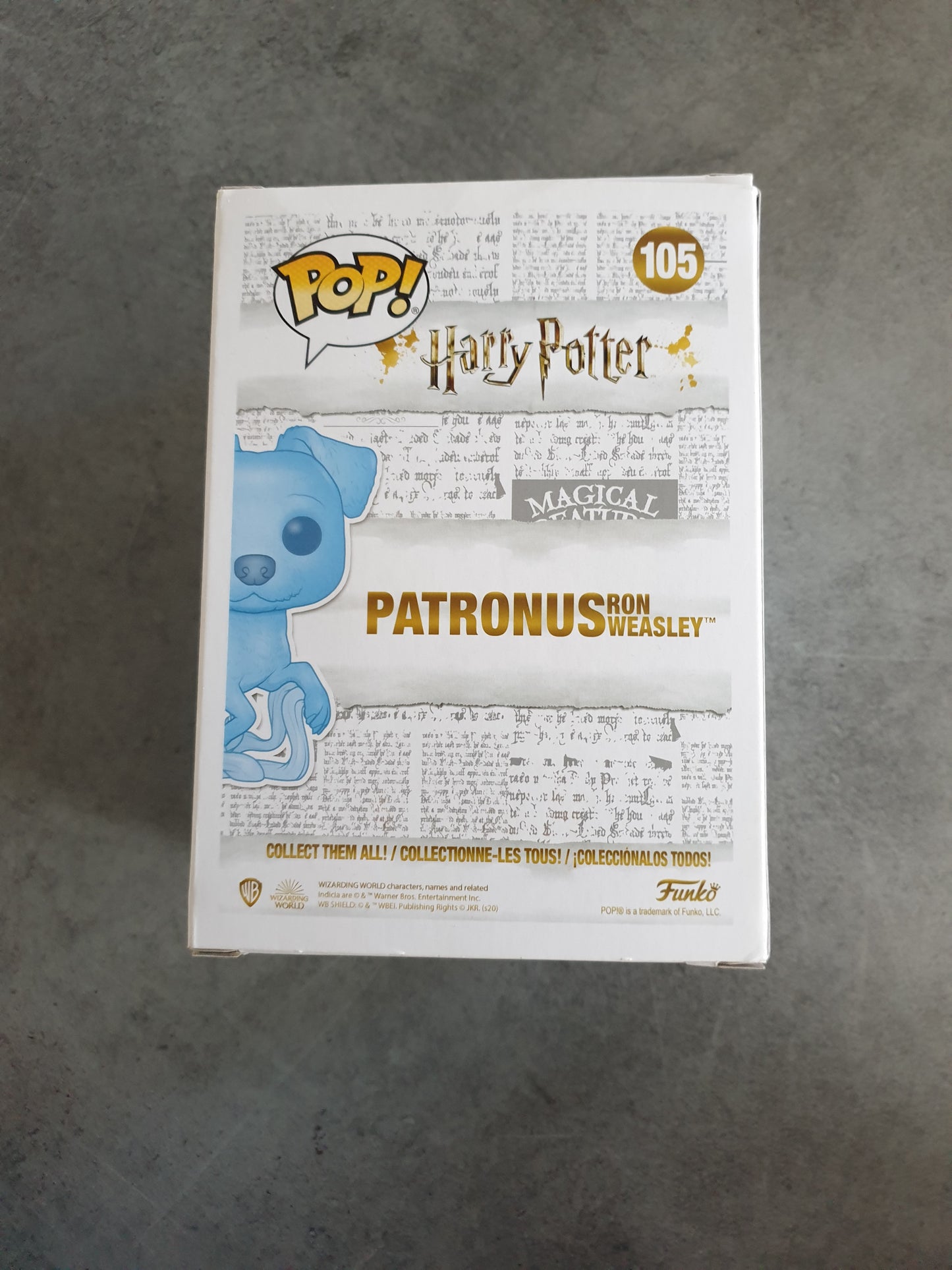 Funko Pop! - PATRONUS Ron Weasley - Harry Potter - Wizarding World - 105 - Neuf