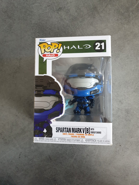 Funko Pop! Halo Infinite Spartan Mark V [B] With Energy Sword - n°21