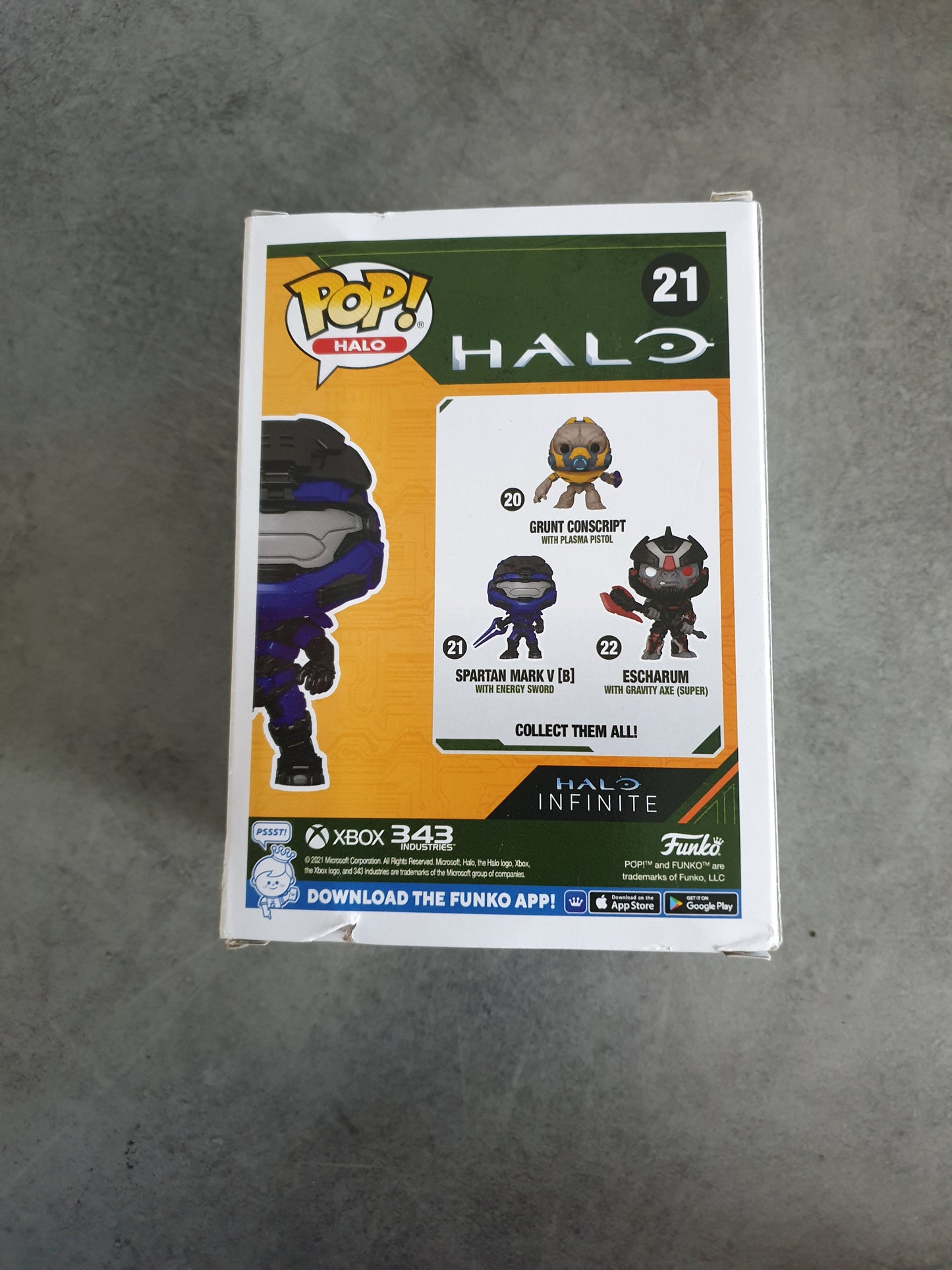 Funko Pop! Halo Infinite Spartan Mark V [B] With Energy Sword - n°21