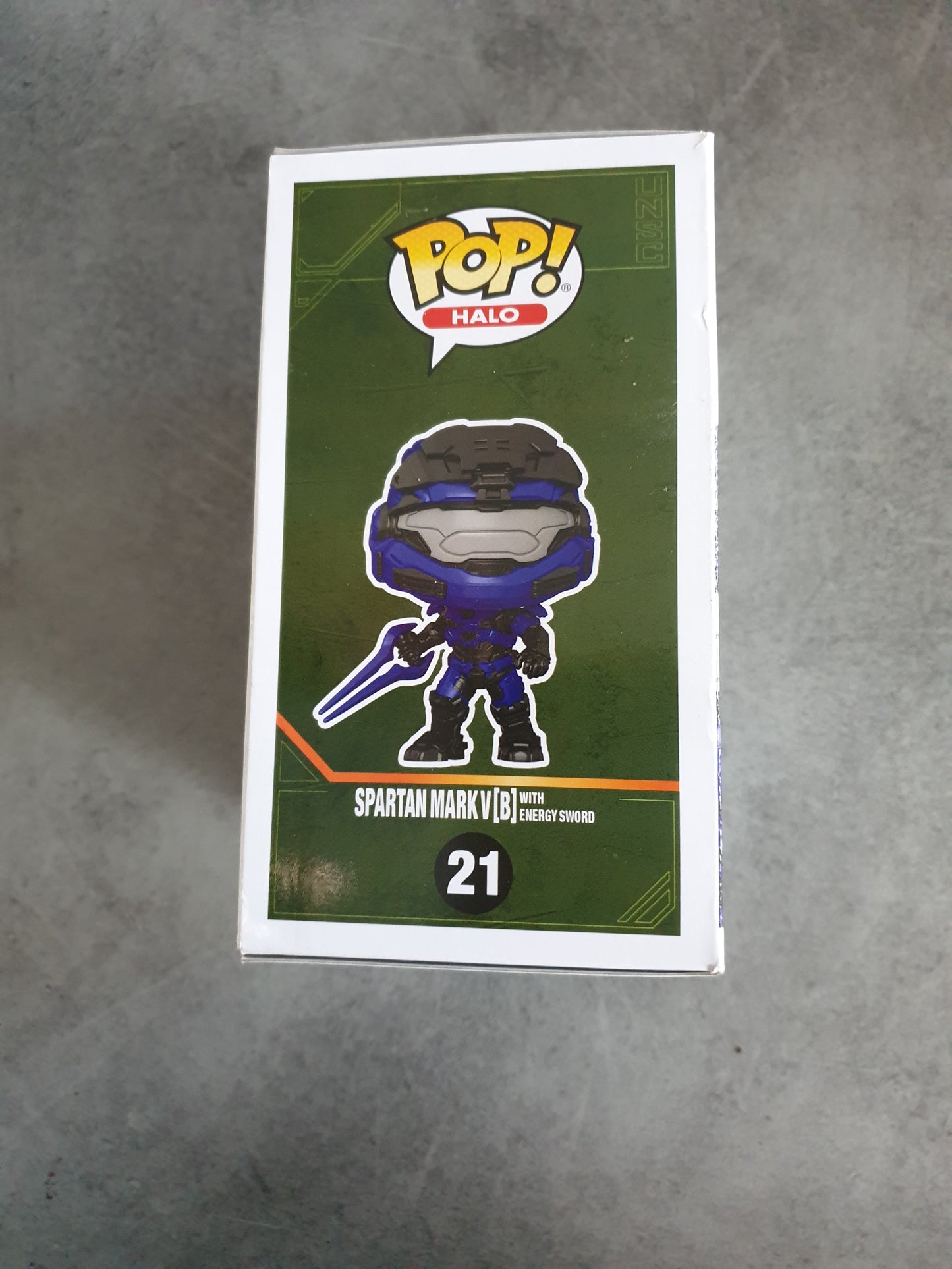 Funko Pop! Halo Infinite Spartan Mark V [B] With Energy Sword - n°21