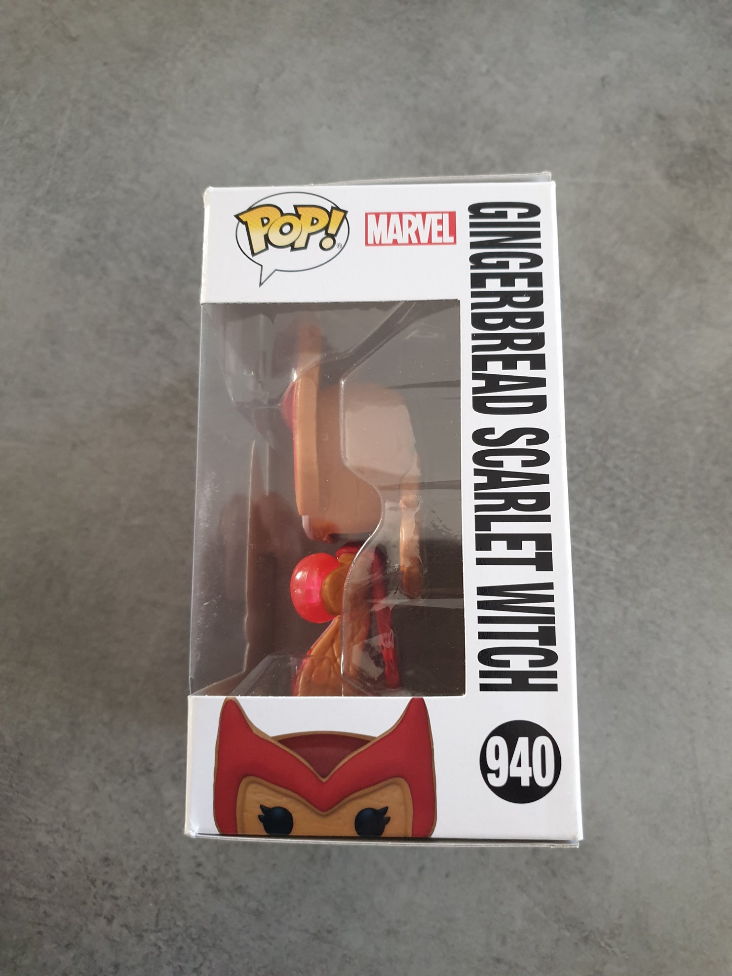 Funko Pop ! Holiday Marvel : Gingerbread Scarlet Witch n°940 - Neuf