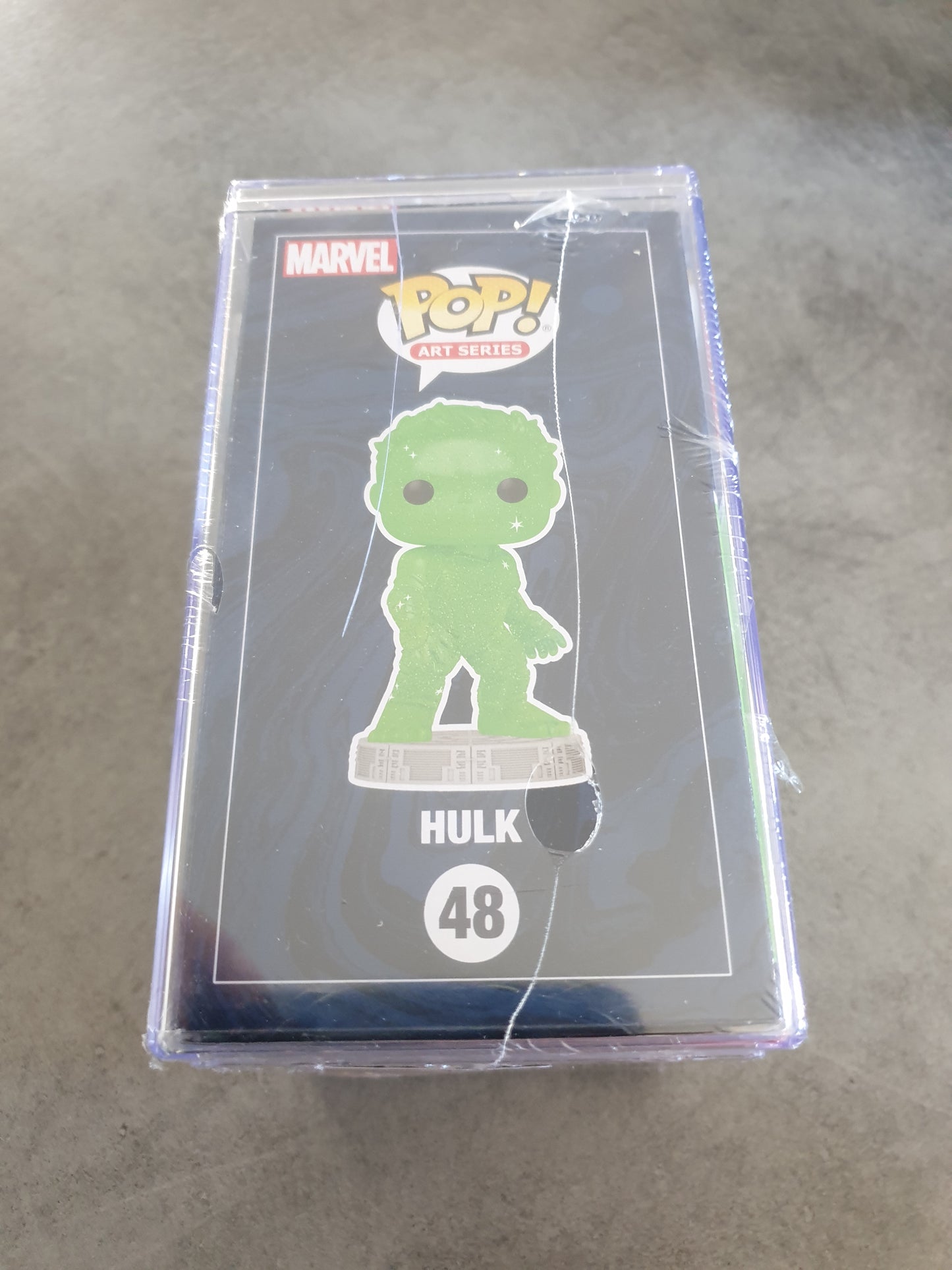 Figurine Funko Pop! Hulk art Series Marvel The Infinity Saga n°48 + Hard Box - Neuf