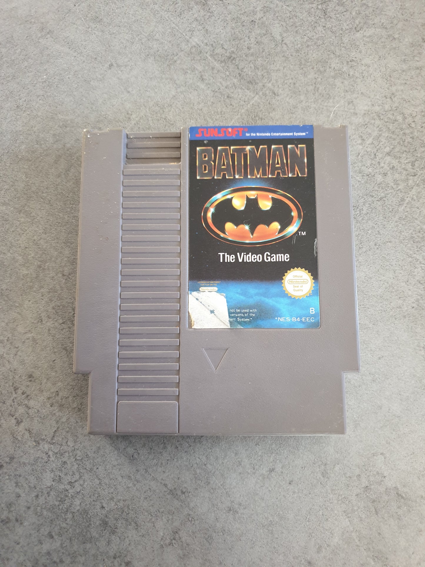 Batman The Video Game - Nintendo NES - PAL B EEC - Etiquette Décollée