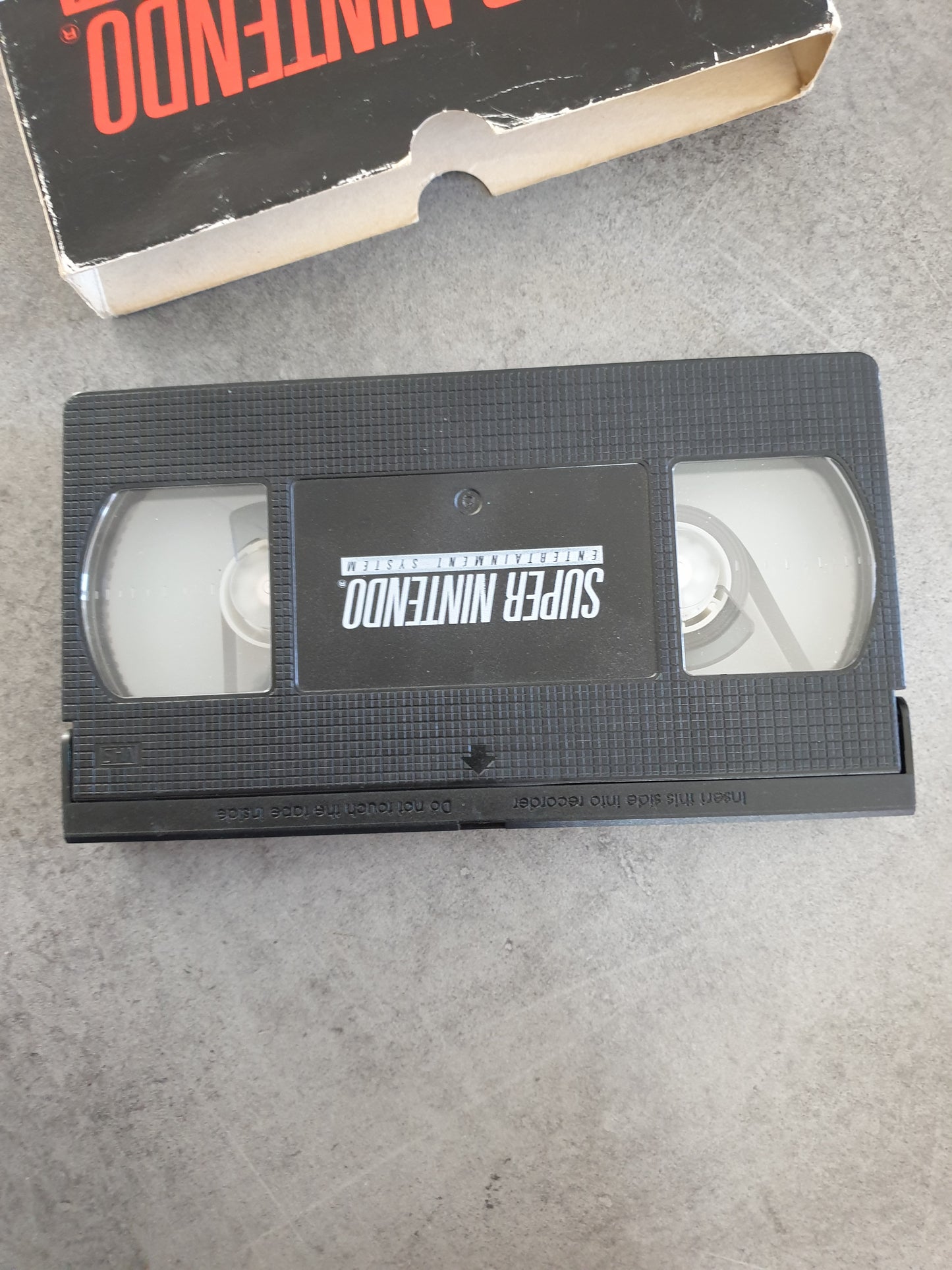 Cassette VHS Promotionnelle SUPER NINTENDO - PAL FR