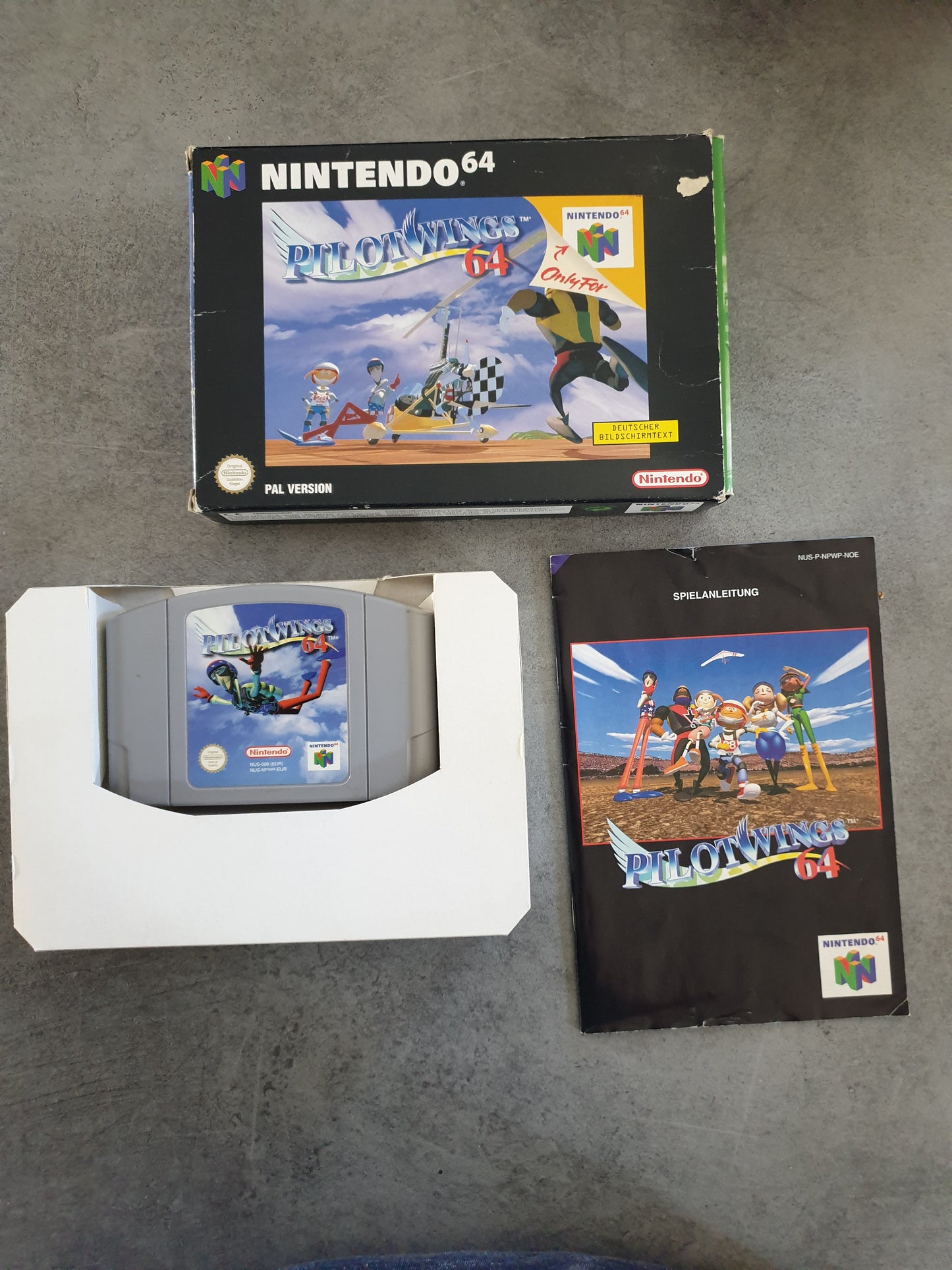 PilotWings 64 - Nintendo 64 - N64 - Complet PAL NOE