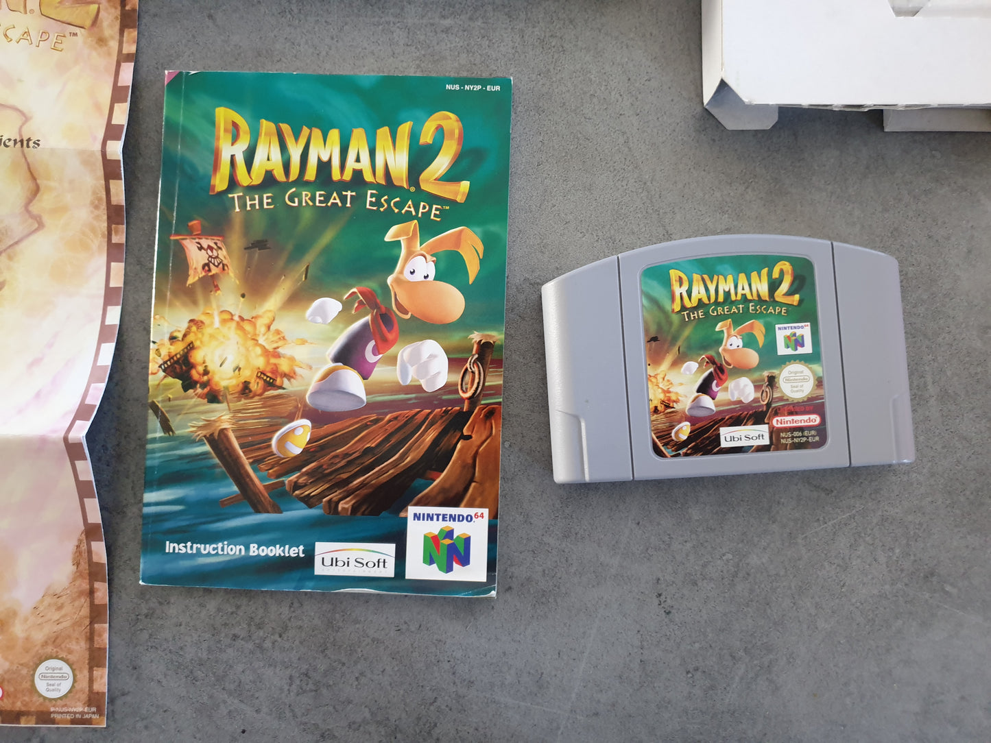 Rayman 2 : the Great Escape - Nintendo 64 N64 - PAL EUR - Complet avec carte