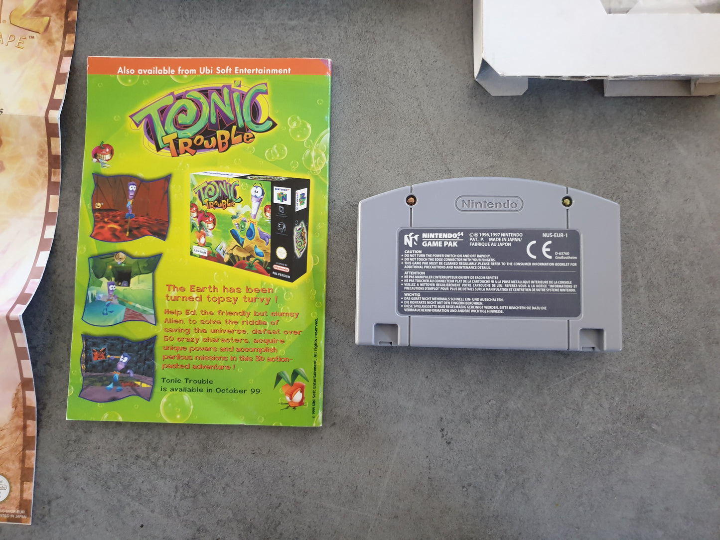 Rayman 2 : the Great Escape - Nintendo 64 N64 - PAL EUR - Complet avec carte