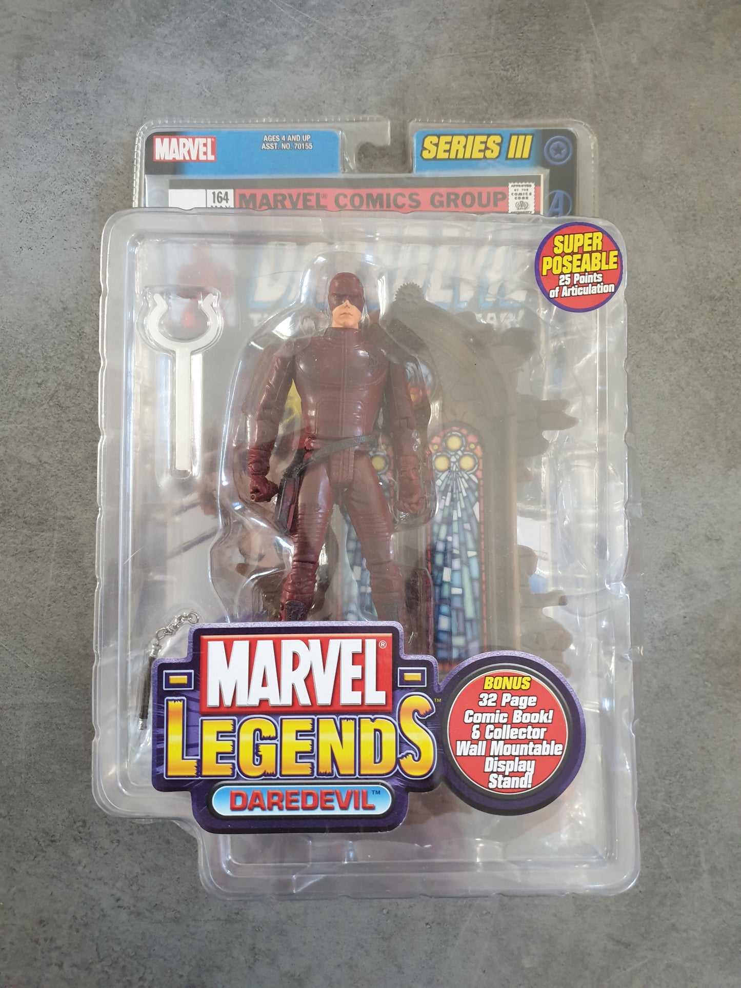 Marvel Legends Dardevil Movie Ben Affleck Series III 3 Figure Toy Biz 2203