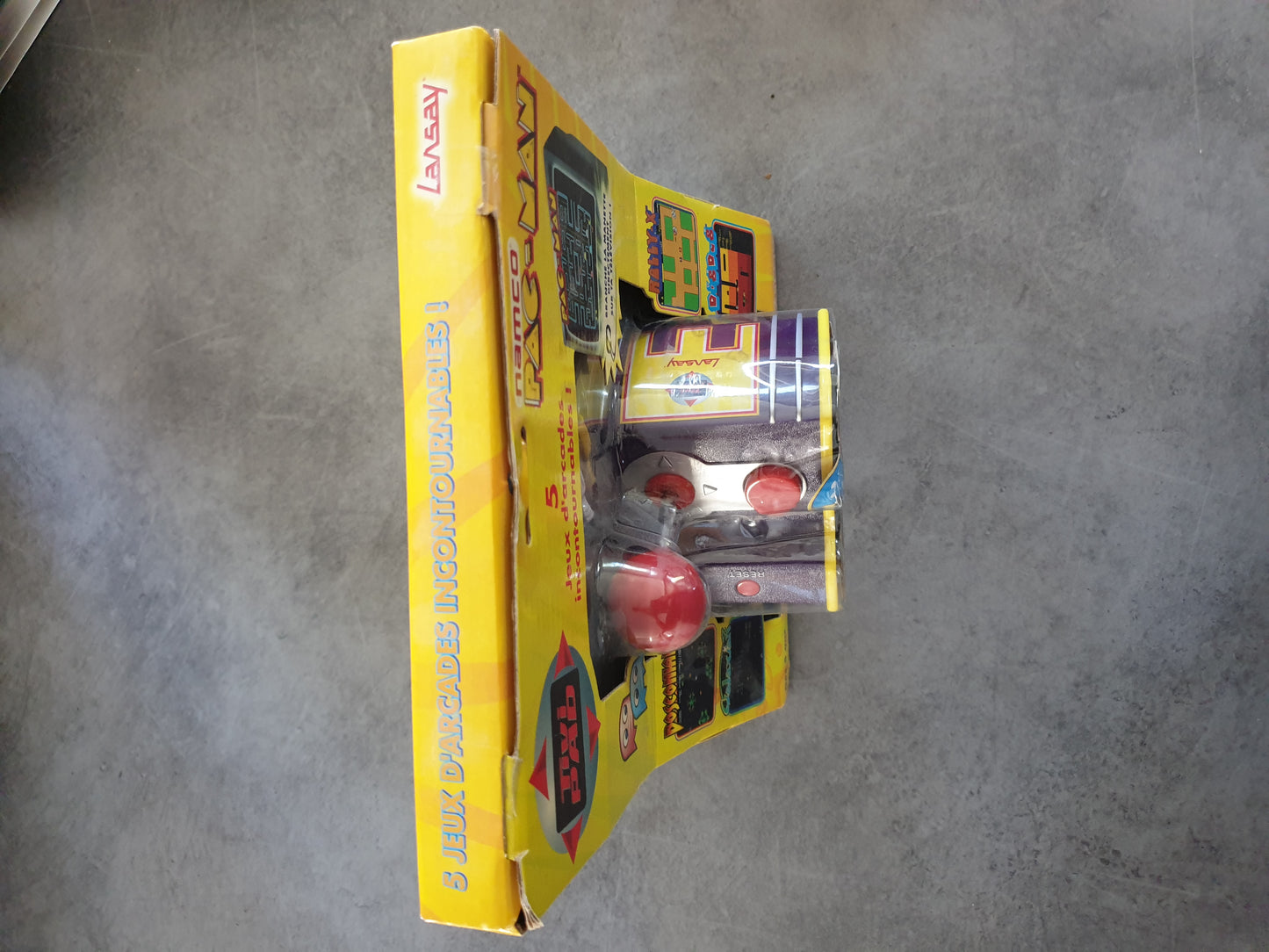 console joystick manette Pac Man TV plug Namco - Borne Arcade Rétro - Neuf Scellé VF